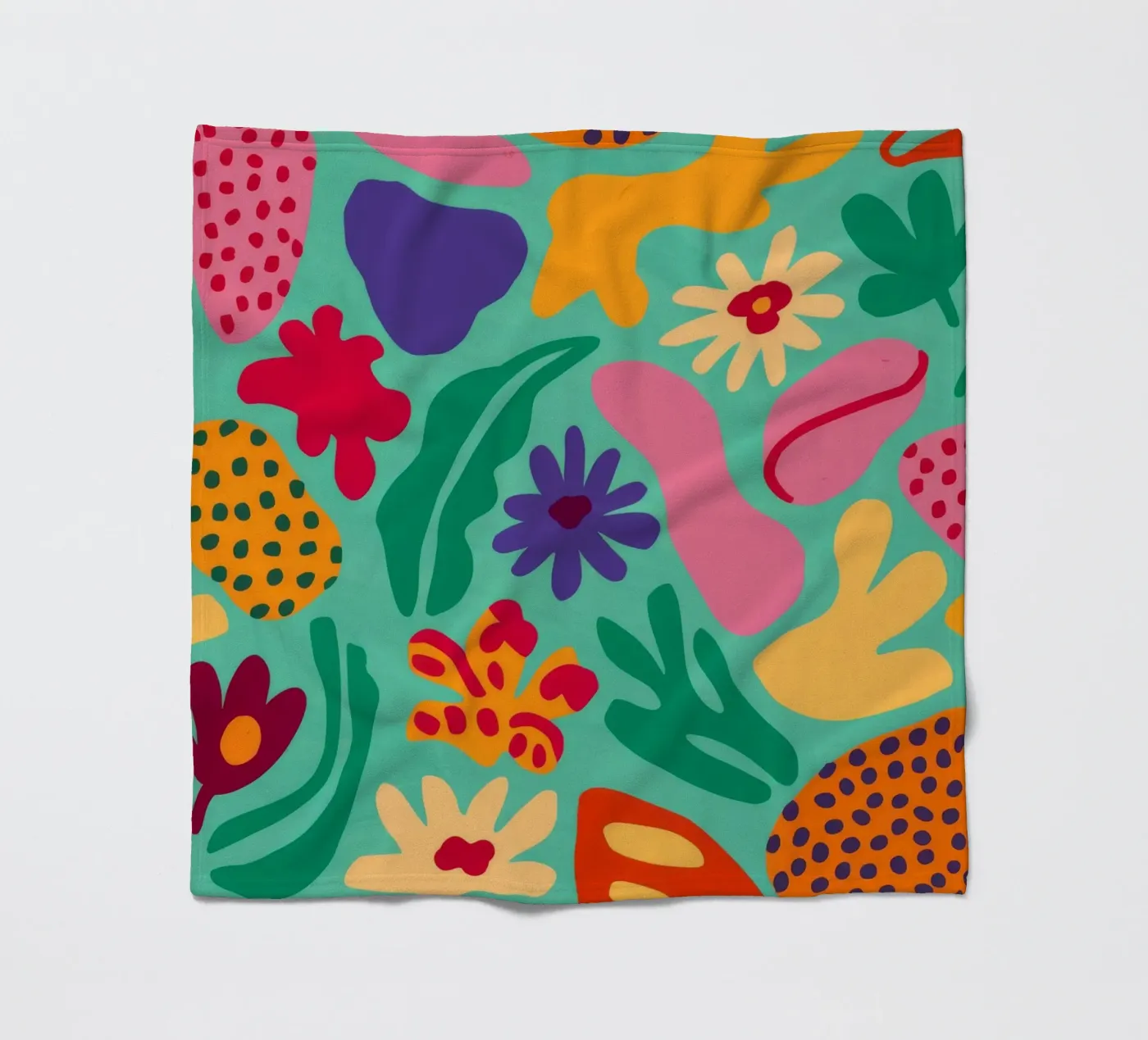 Playful Flora Dance fleecedeken van Zep Layers