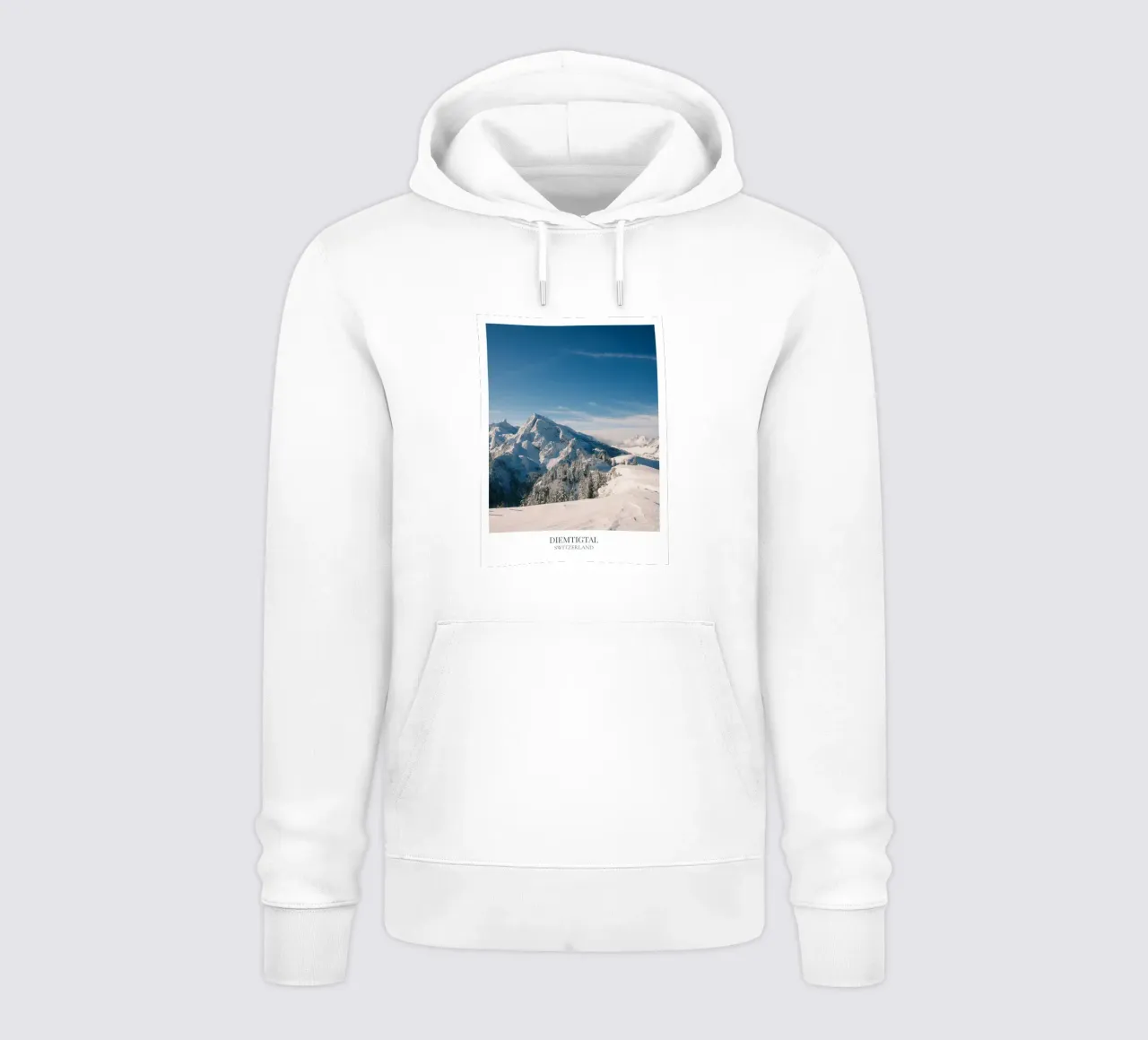 Diemtigtal: Switzerland felpa con cappuccio da FujiFrames
