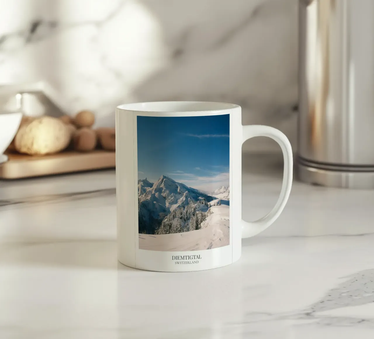 Diemtigtal: Switzerland tazza in ceramica da FujiFrames
