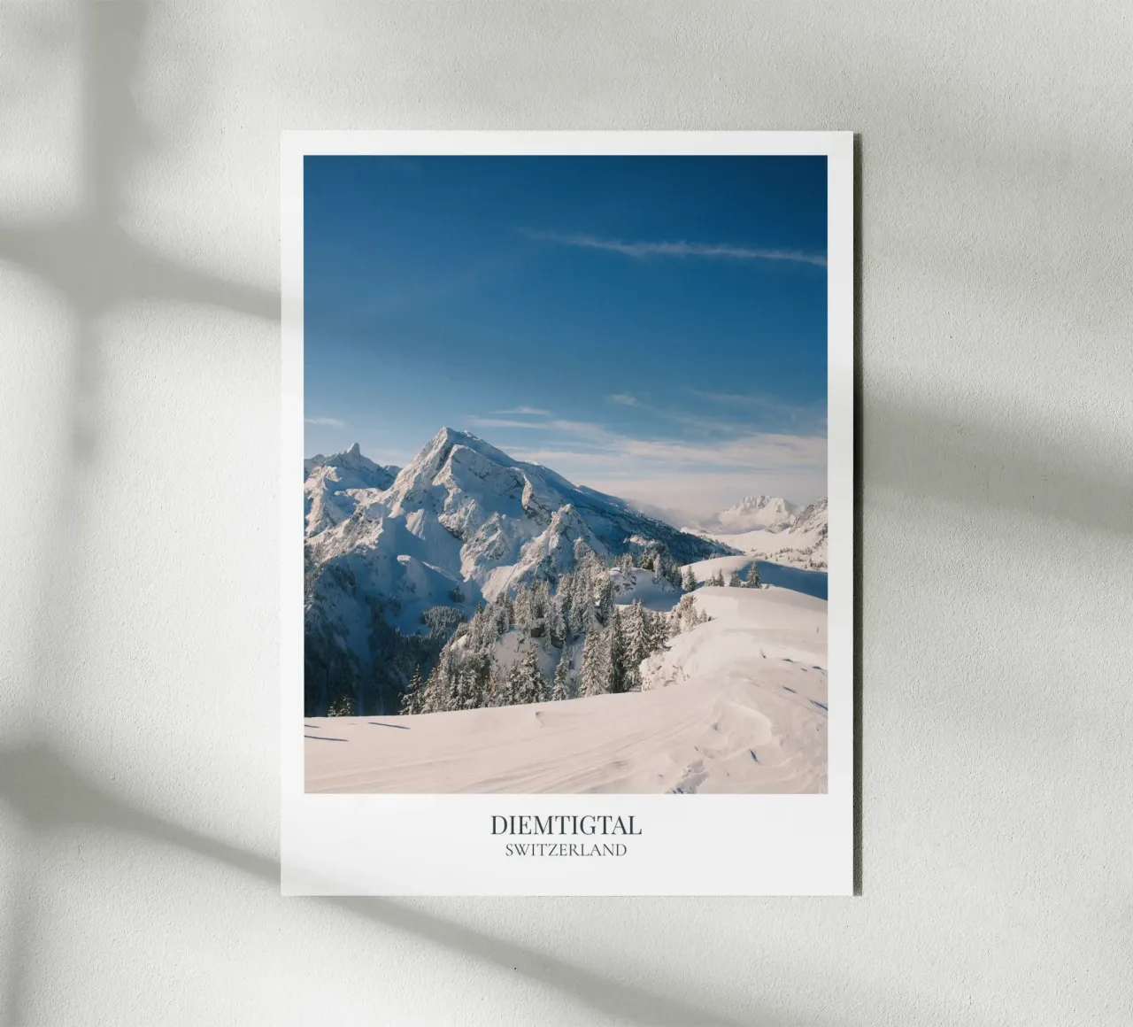 Diemtigtal: Switzerland Alu-Dibond von FujiFrames