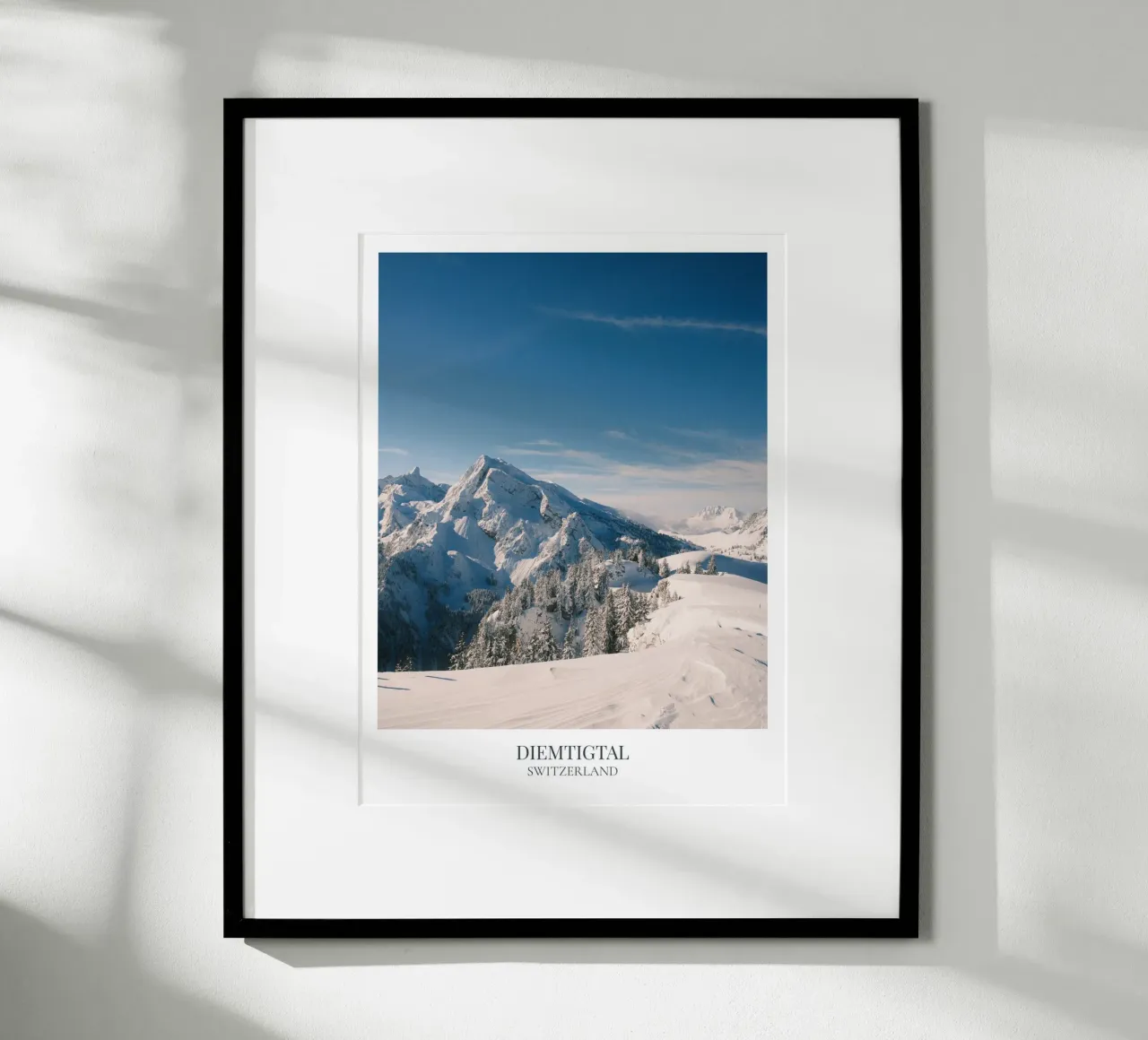 Diemtigtal: Switzerland poster da FujiFrames