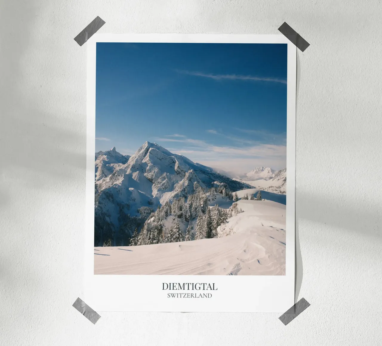 Diemtigtal: Switzerland poster da FujiFrames