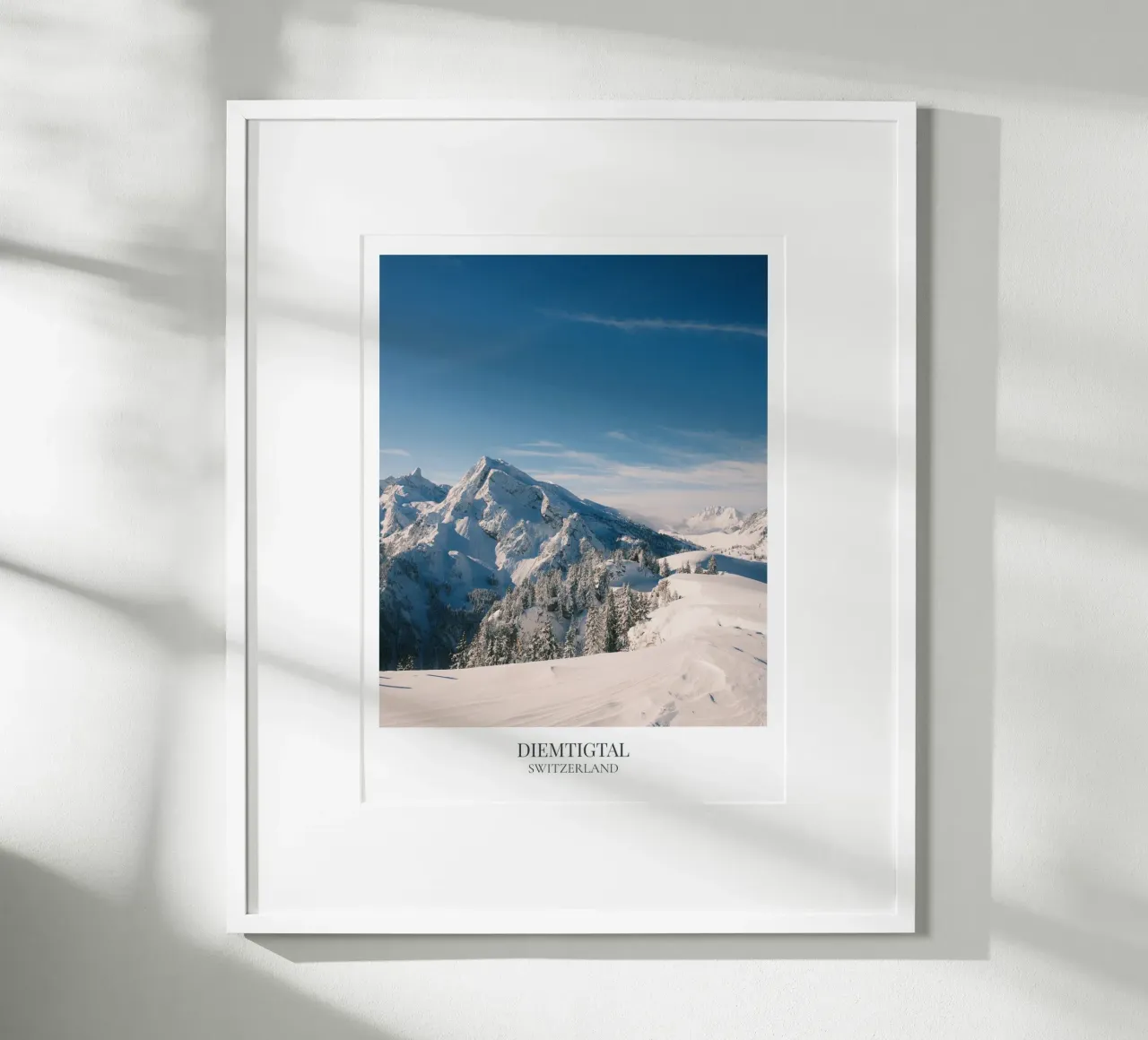 Diemtigtal: Switzerland poster da FujiFrames