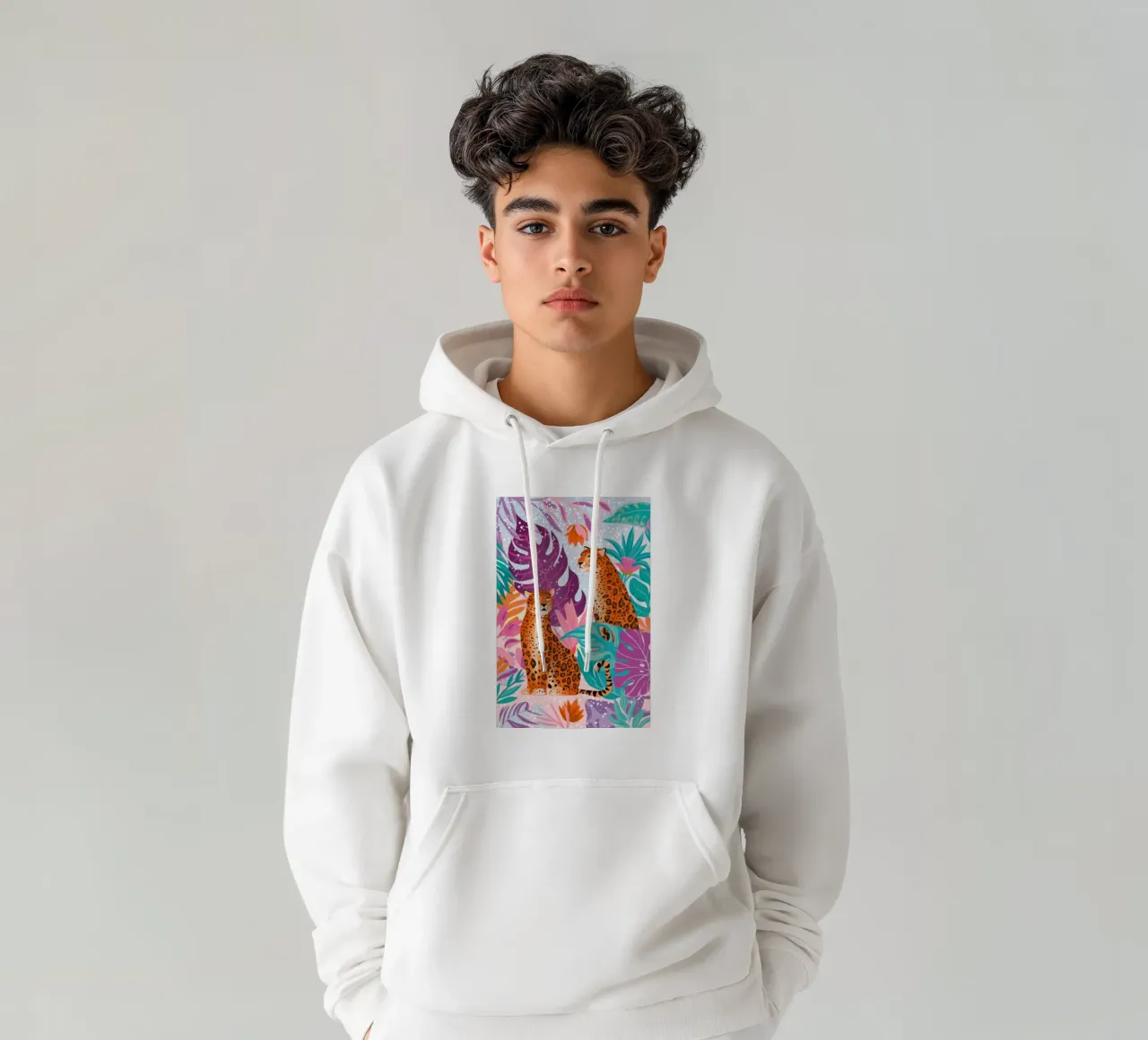 Maestà maculata Repose felpa con cappuccio da Zep Layers