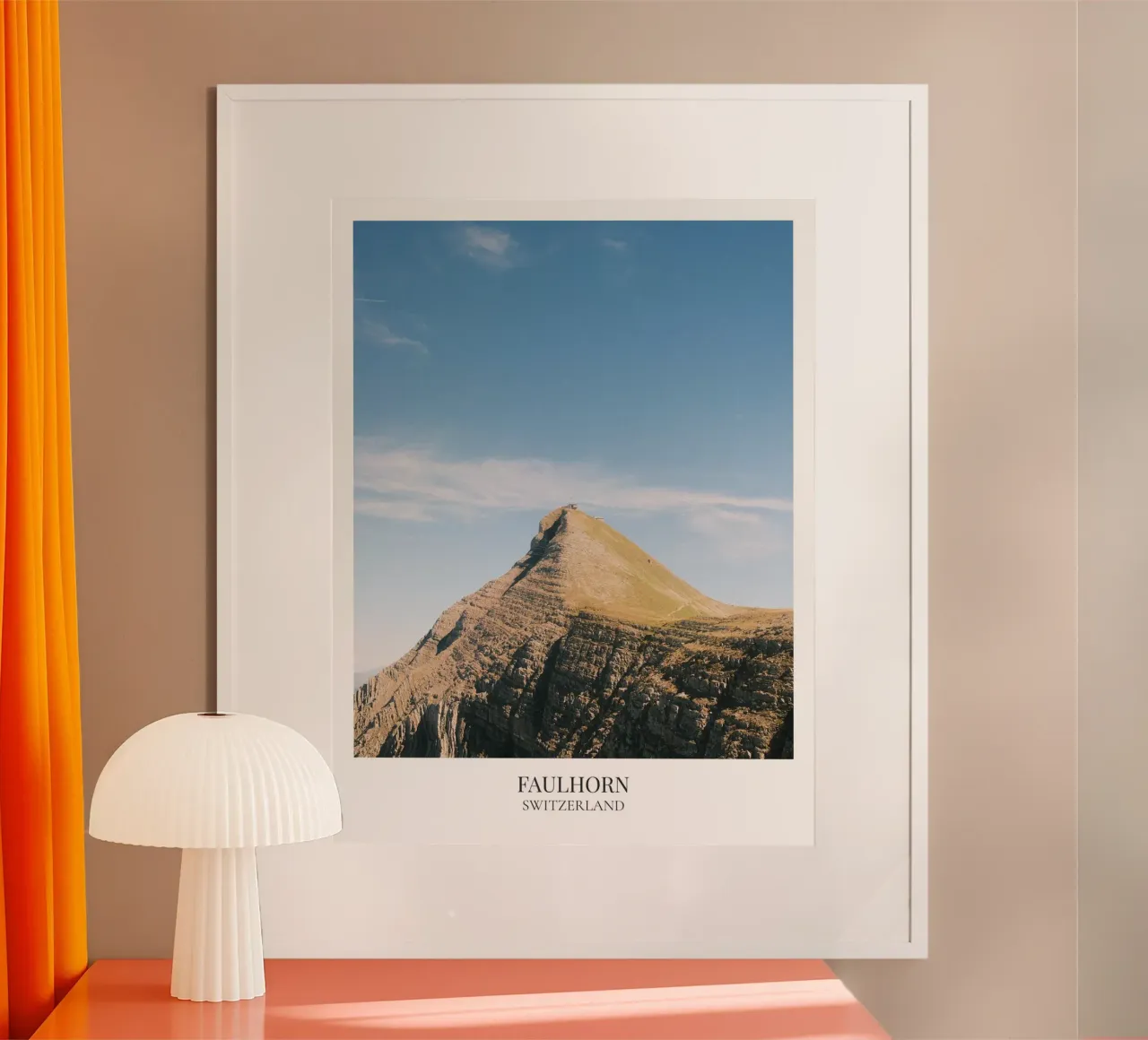 Faulhorn: Switzerland carta hahnemühle da FujiFrames