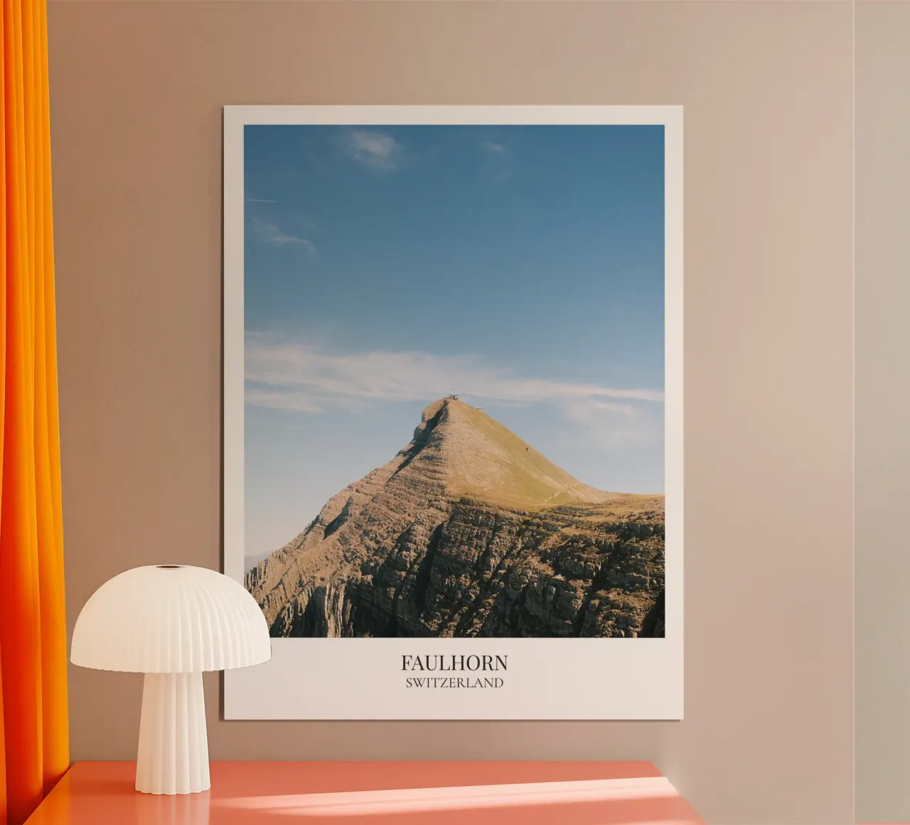 Faulhorn: Switzerland carta hahnemühle da FujiFrames