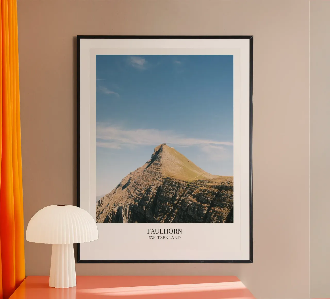 Faulhorn: Switzerland carta hahnemühle da FujiFrames