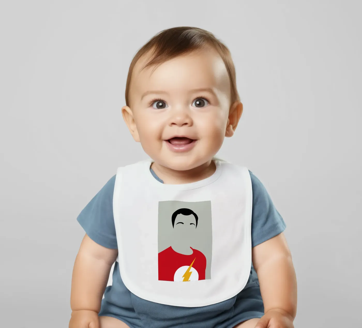 Sheldon baby slabbetje van Naxart