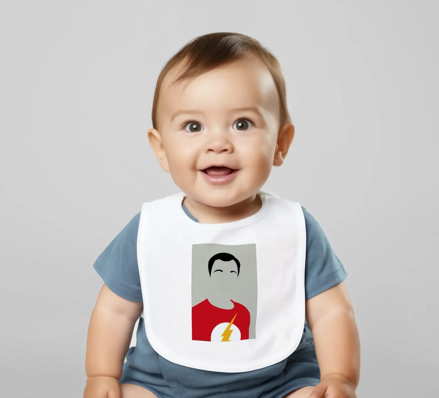 Sheldon baby slabbetje van Naxart