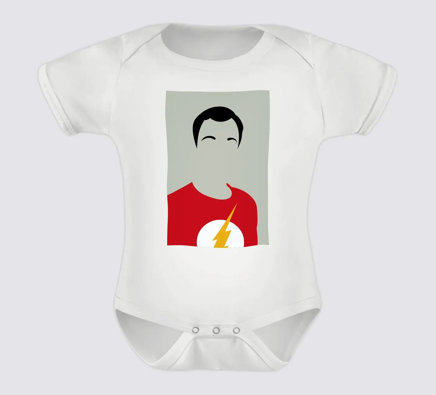 Sheldon body neonato maniche corte da Naxart