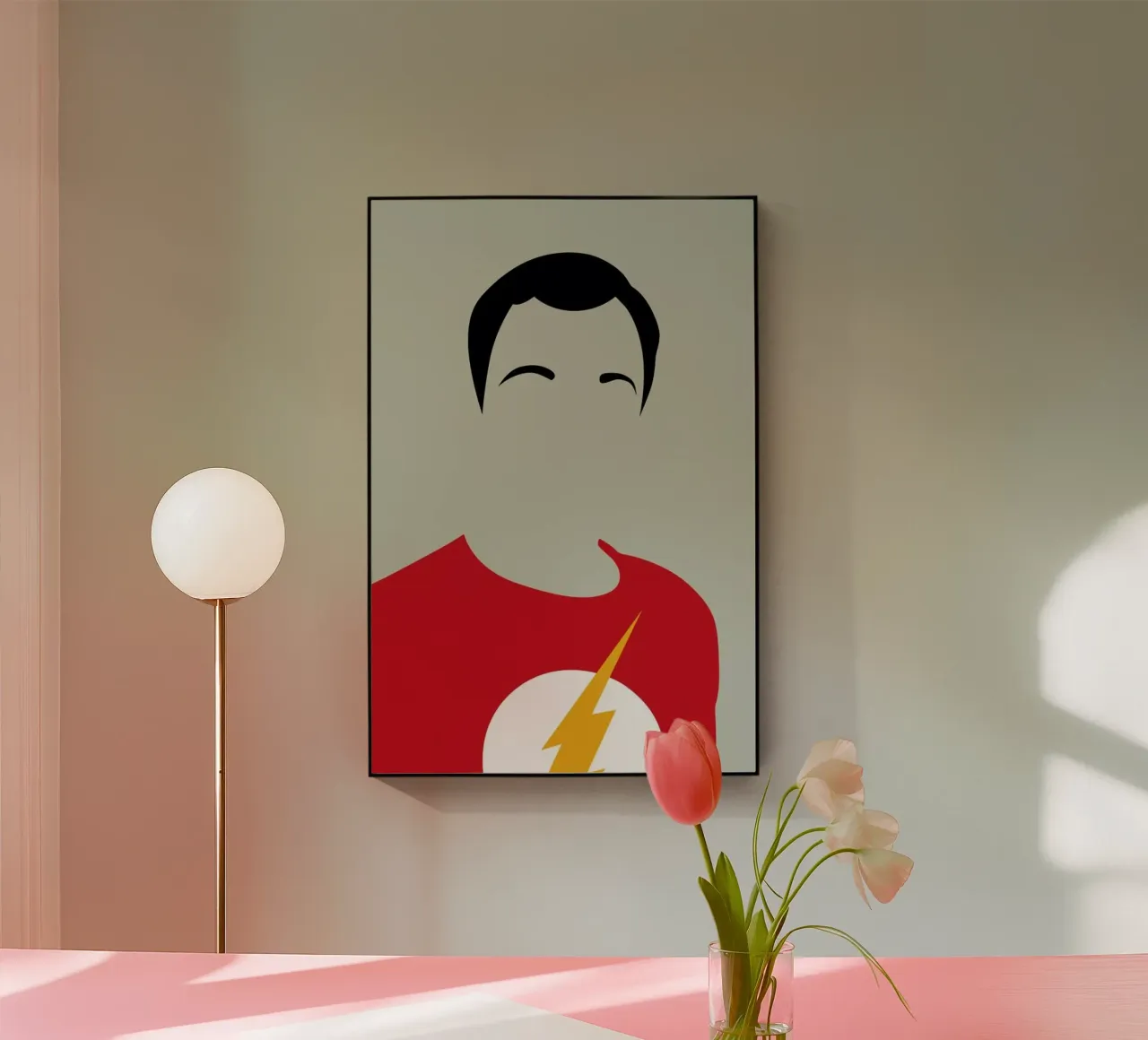 Sheldon acrylic glass by Naxart