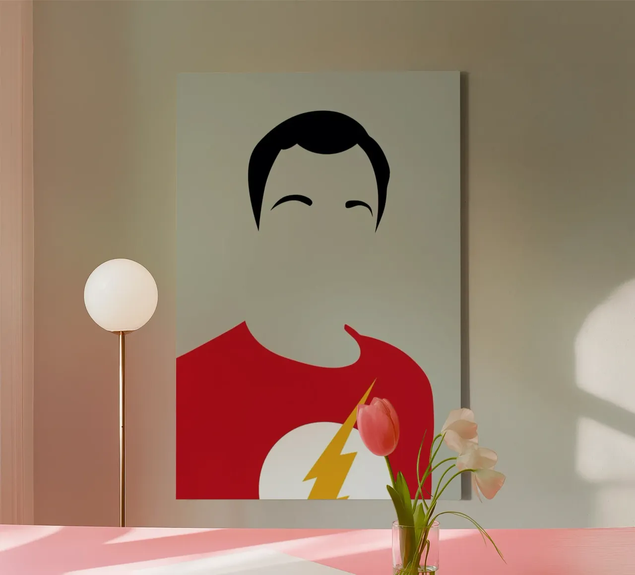 Sheldon tela con Cornice a cassetta da Naxart