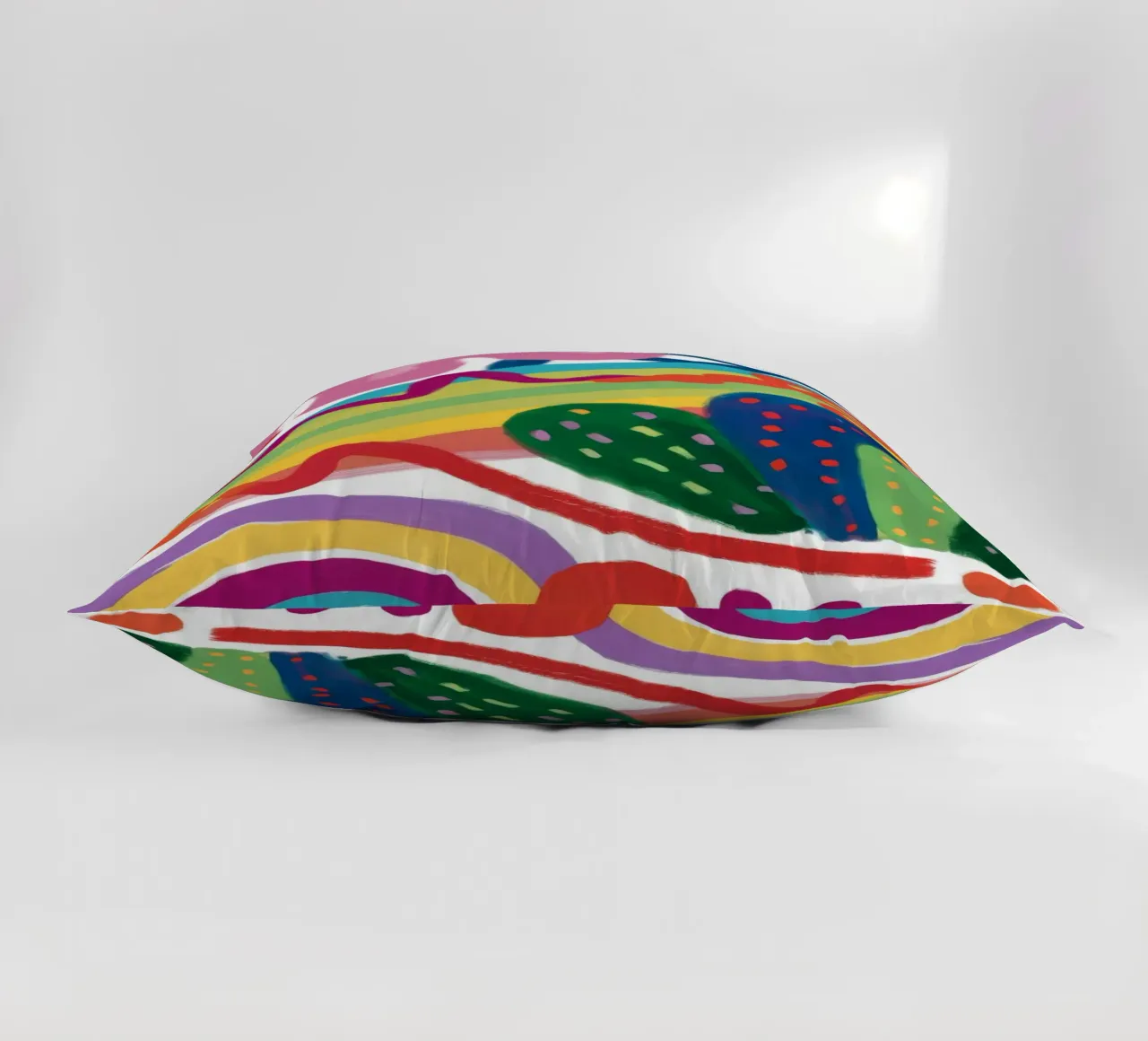 Valzer dei cactus arcobaleno cuscino da Zep Layers