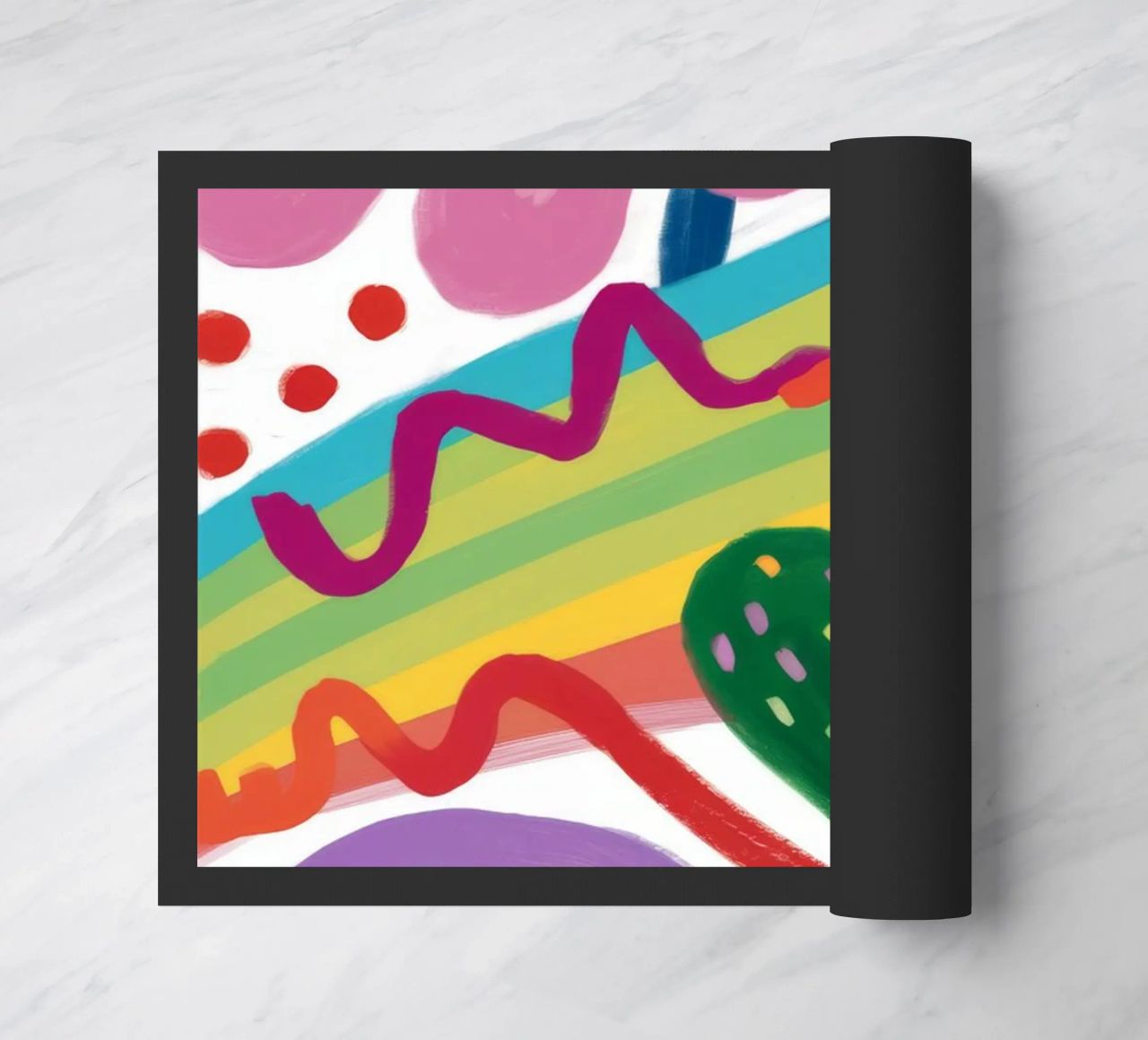 Valzer dei cactus arcobaleno zerbino da Zep Layers