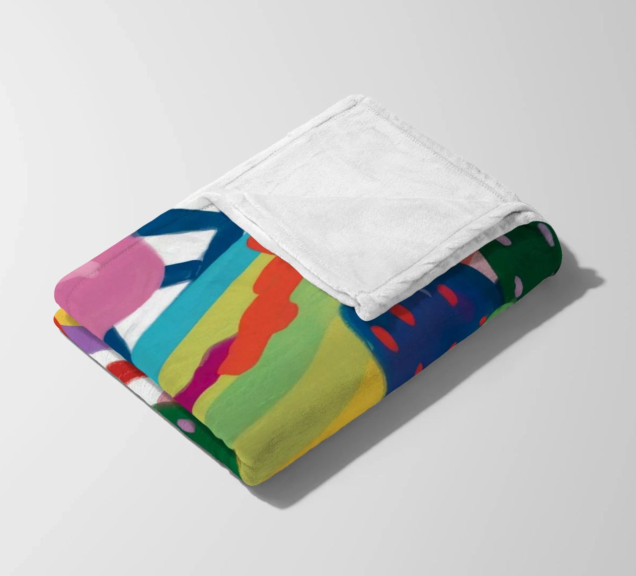 Valzer dei cactus arcobaleno coperta in pile da Zep Layers