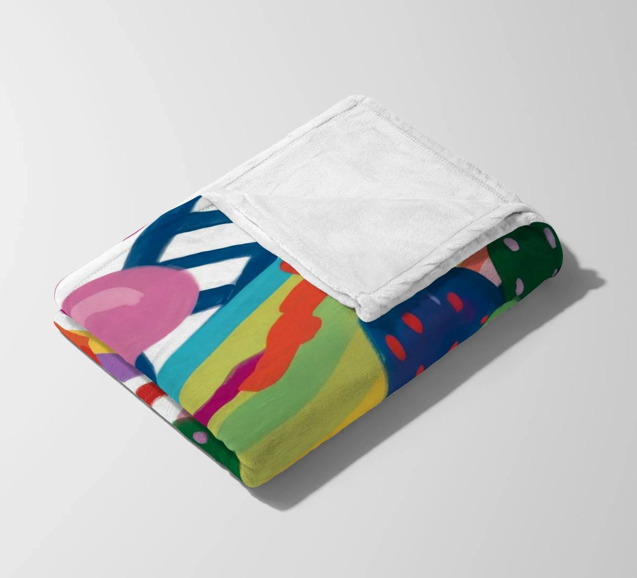 Valzer dei cactus arcobaleno coperta in pile da Zep Layers