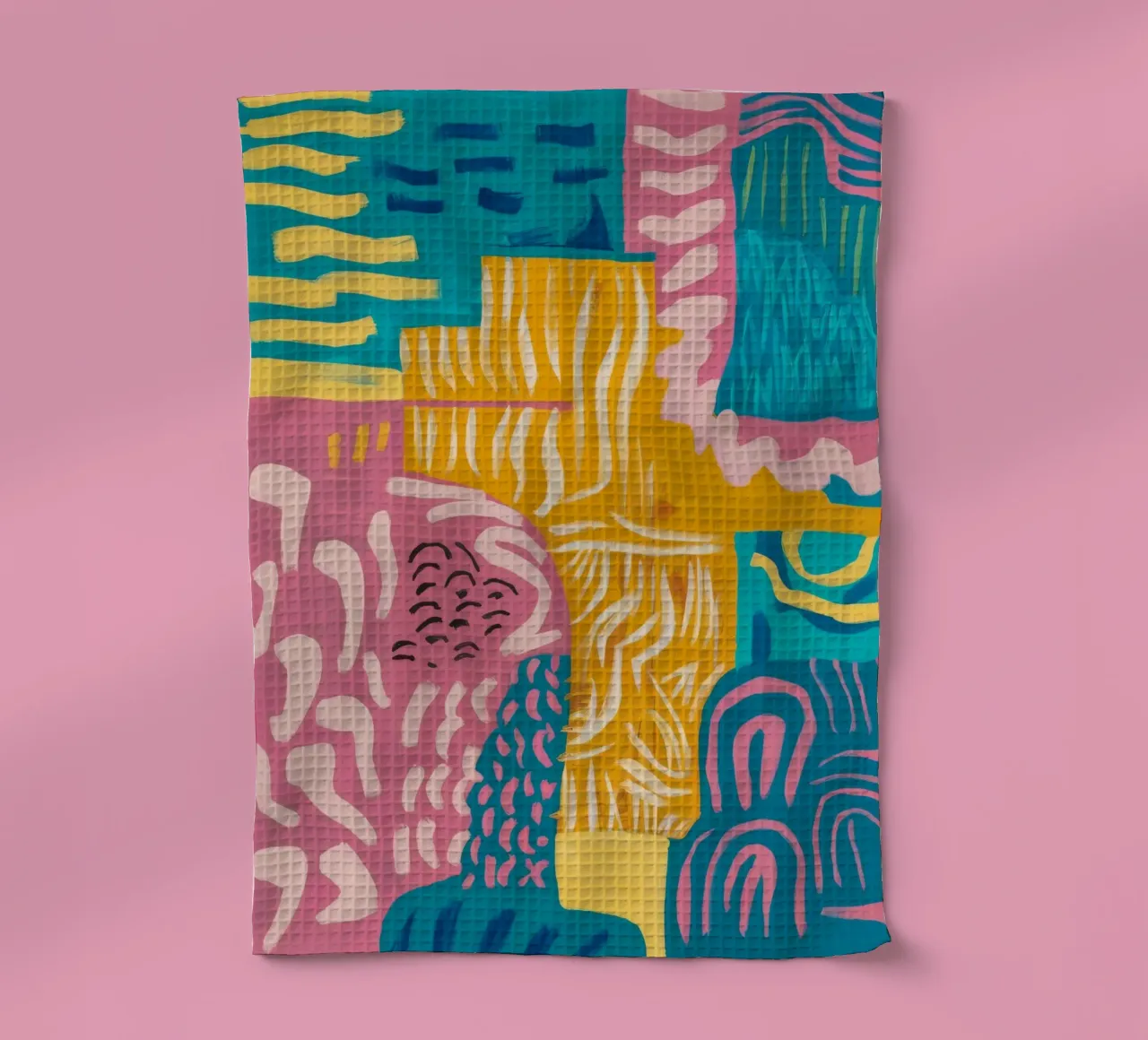 Sunwoven Memory Field tea towel by Zep Layers