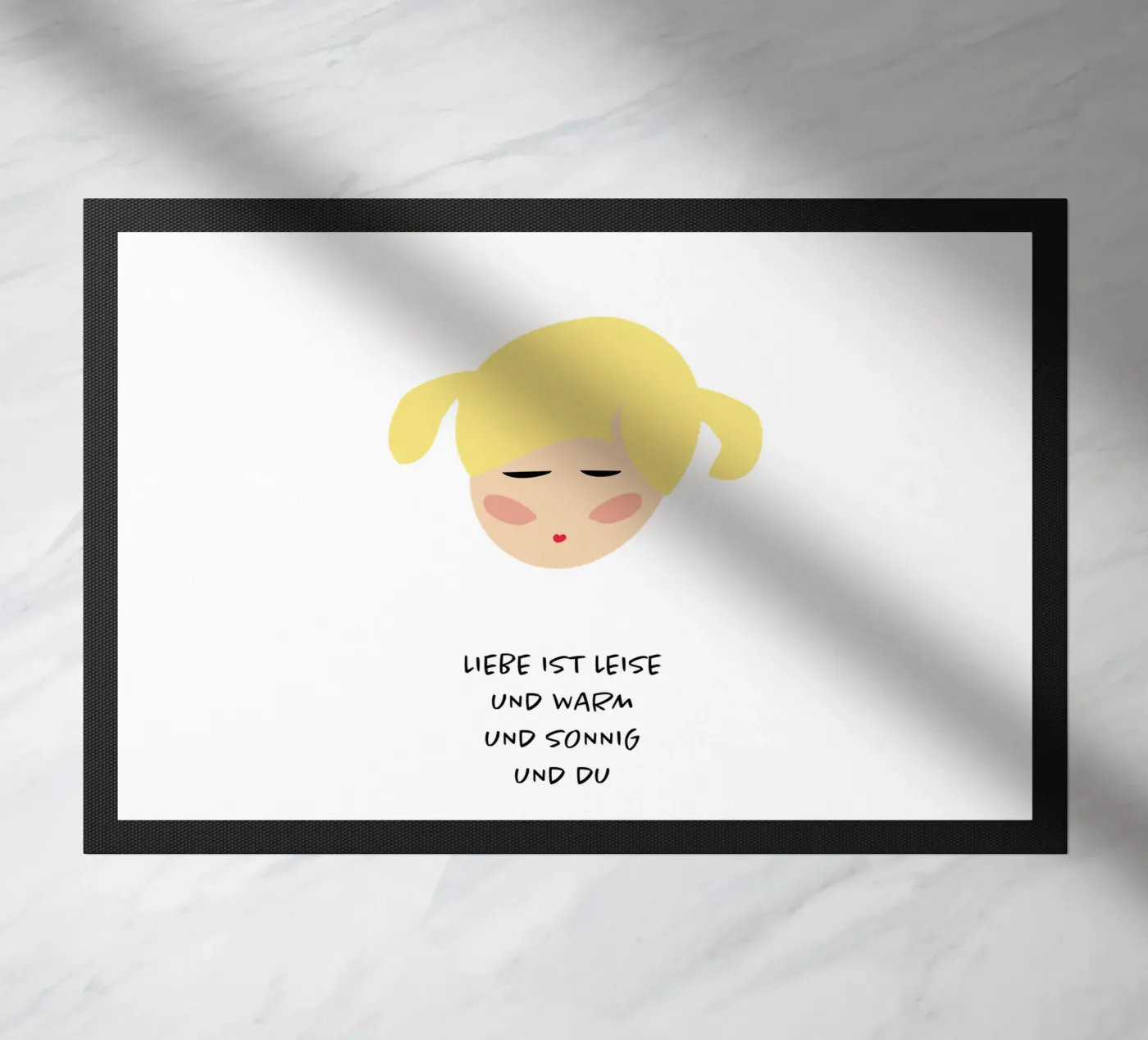 love is you Fußmatte von FRICKE DESIGN