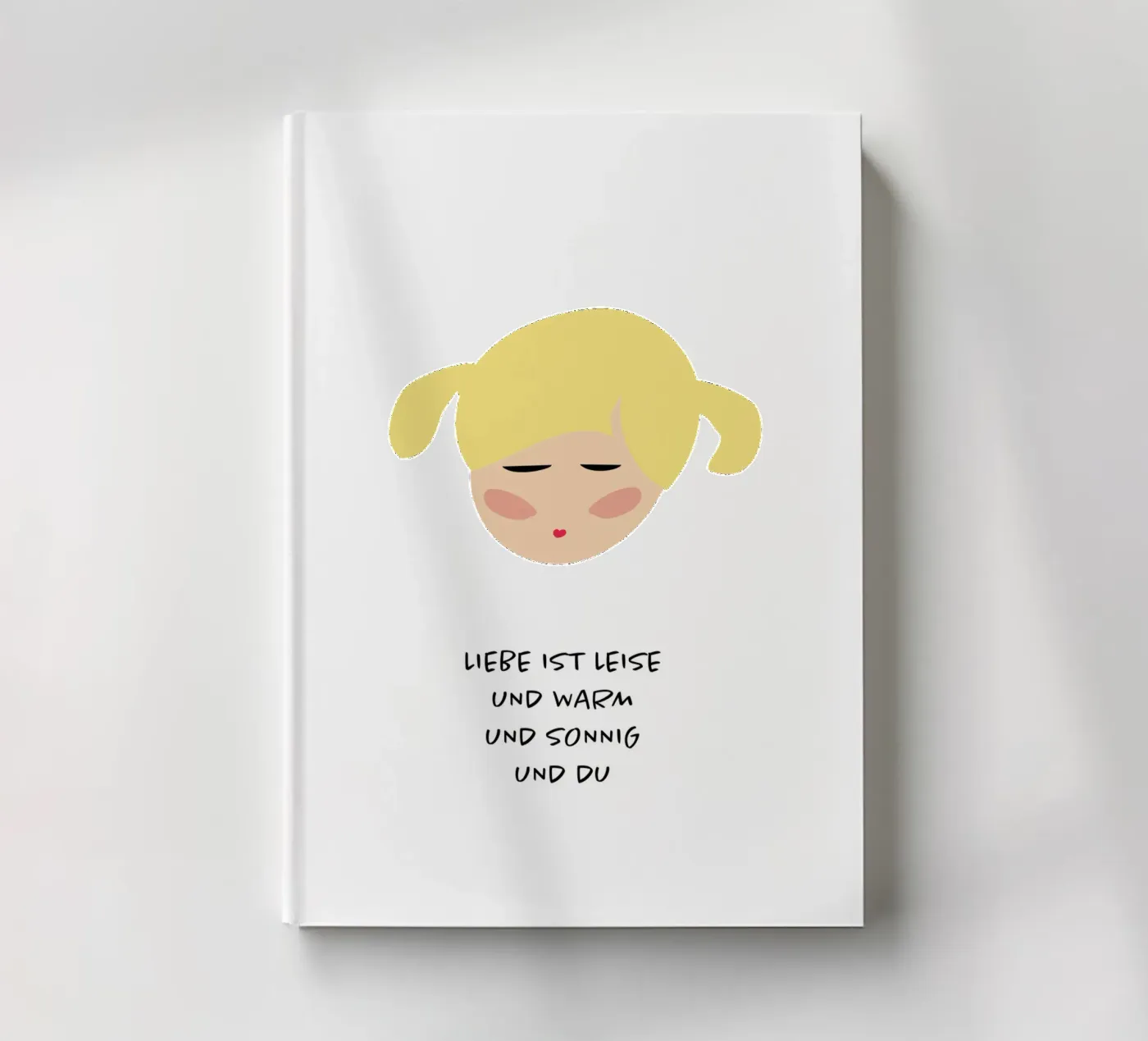 love is you notebook by FRICKE DESIGN