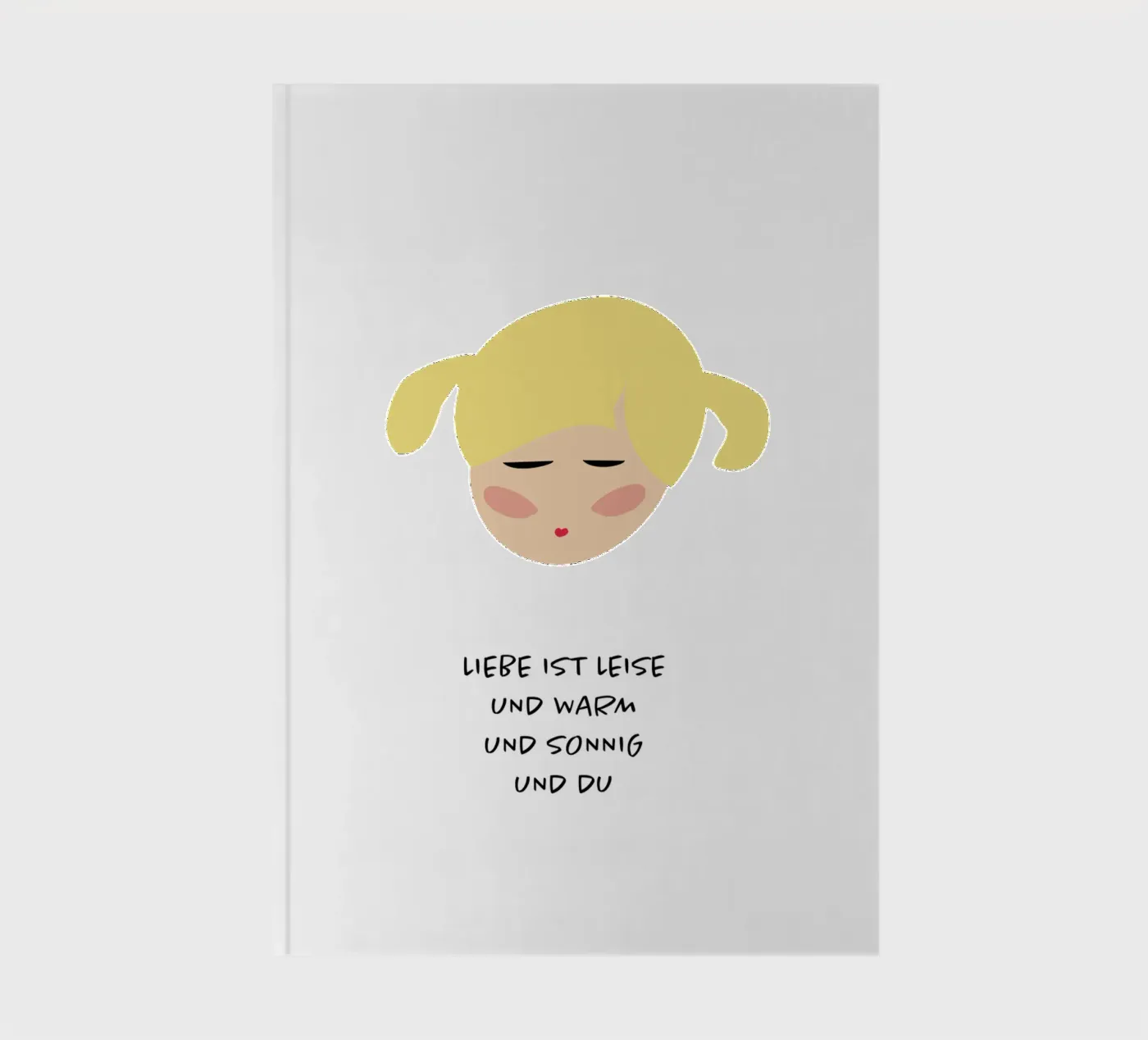 love is you notebook by FRICKE DESIGN