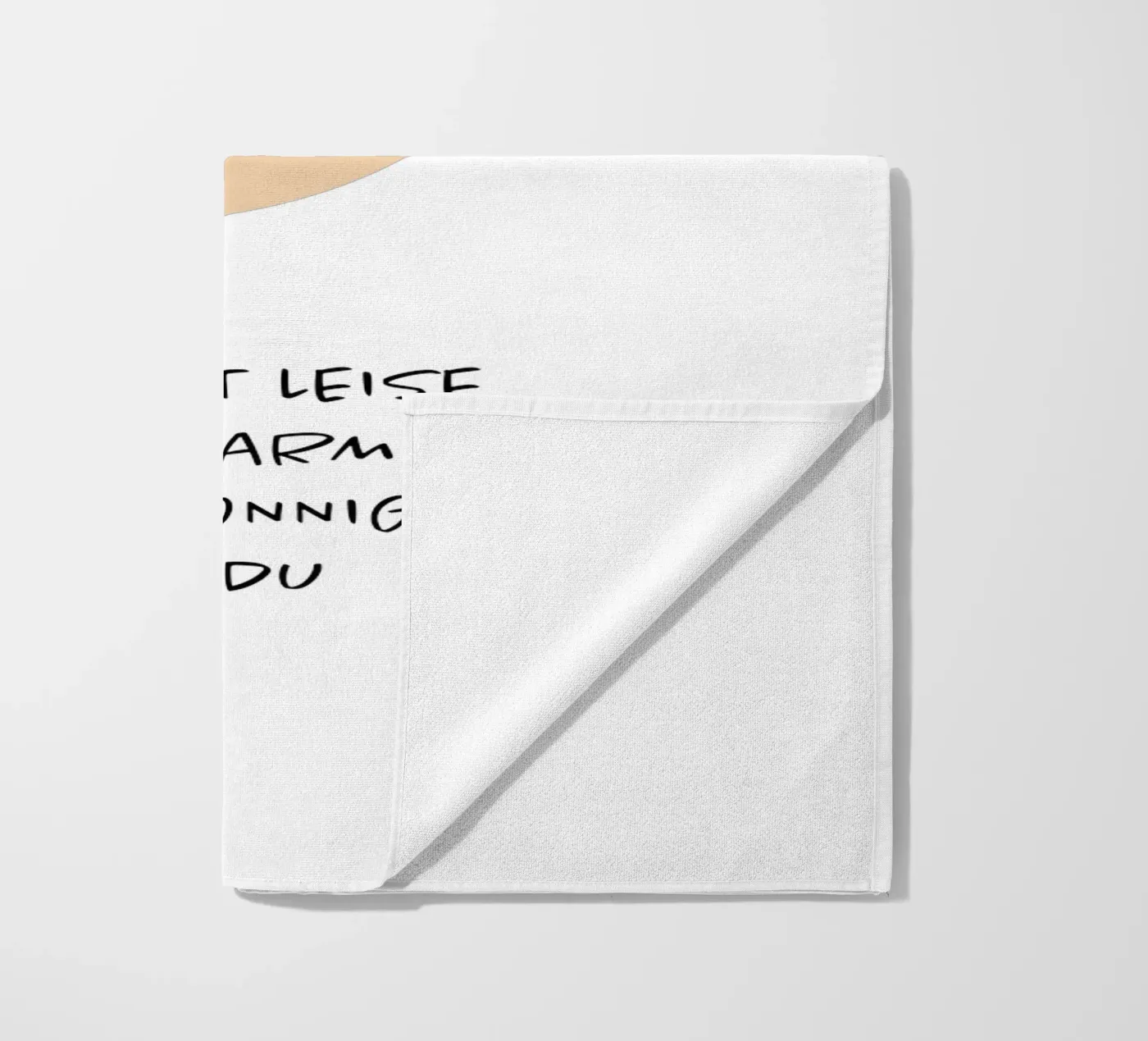 amore sei tu telo mare da FRICKE DESIGN