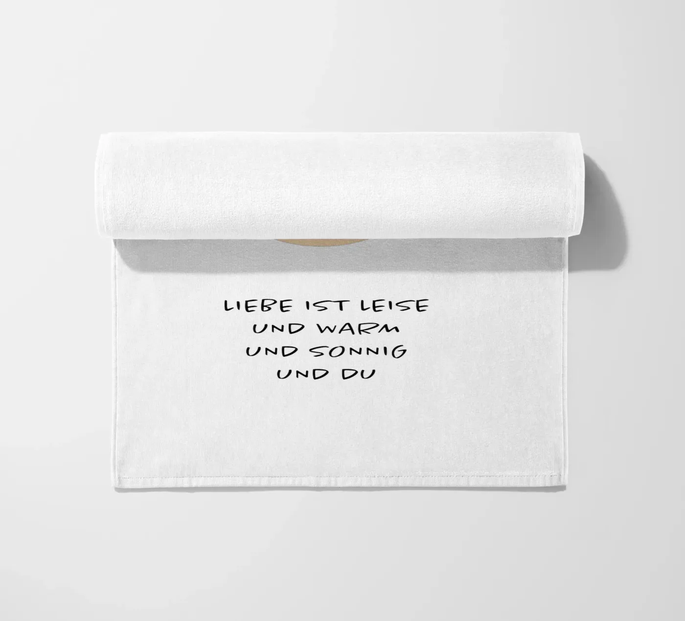 amore sei tu telo mare da FRICKE DESIGN