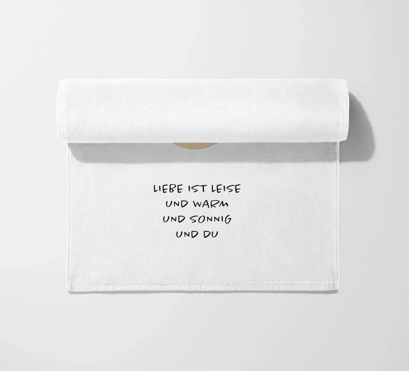 amore sei tu telo mare da FRICKE DESIGN