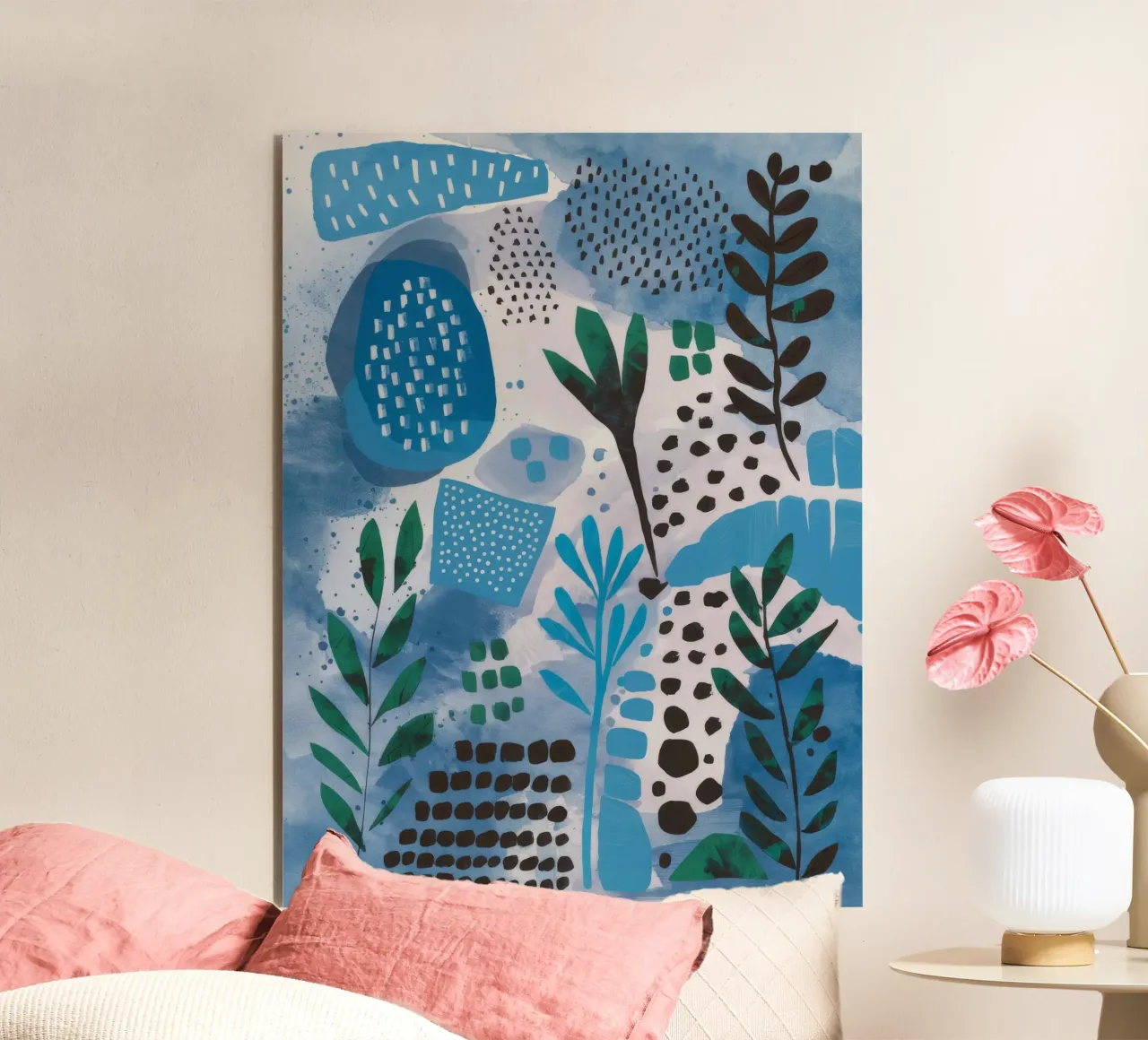 Ocean Garden Tranquility alu-dibond by Zep Layers