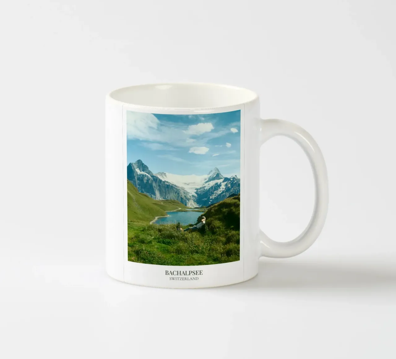 Bachalpsee: Switzerland tazza in ceramica da FujiFrames