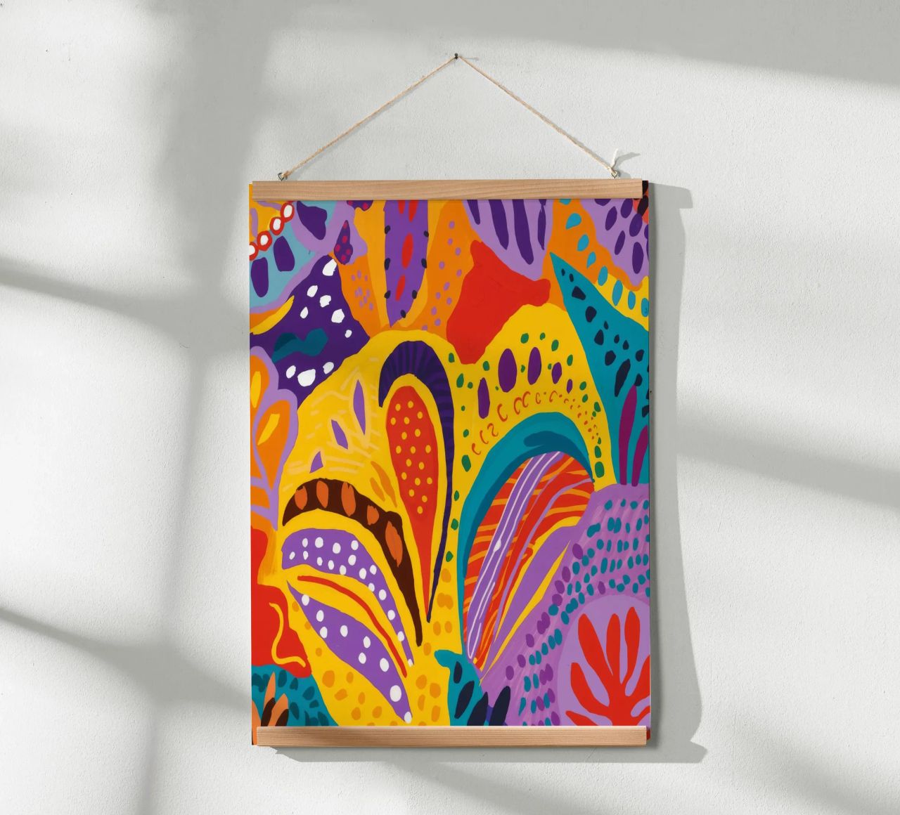 Paradise Flame Bloom poster de Zep Layers
