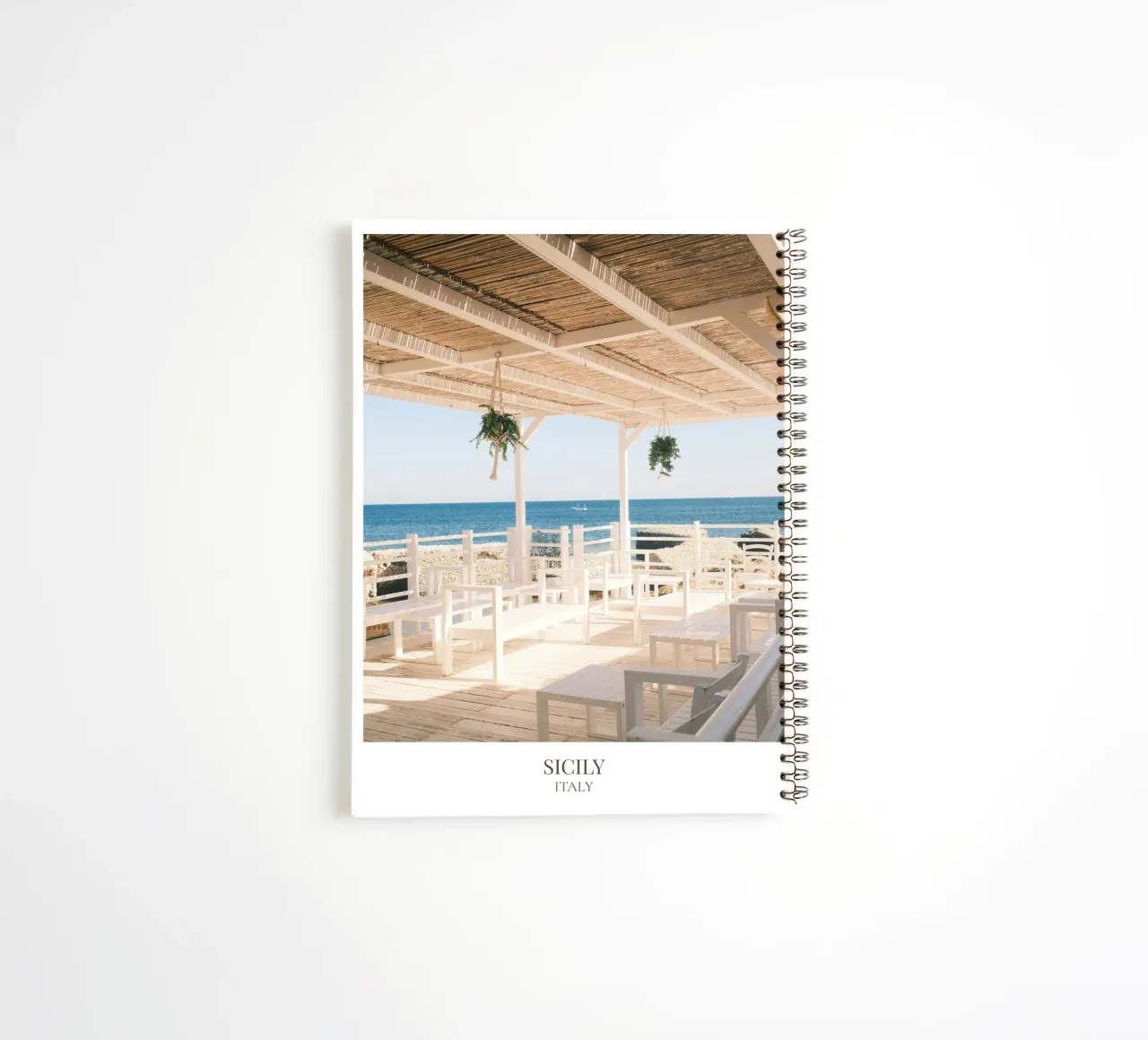 Sicily II: Italy spiral notebook by FujiFrames