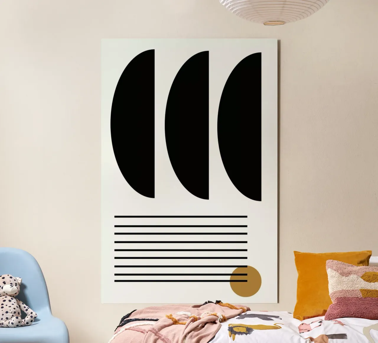 Mid Century Study No 13 alluminio dibond da Froilein Juno