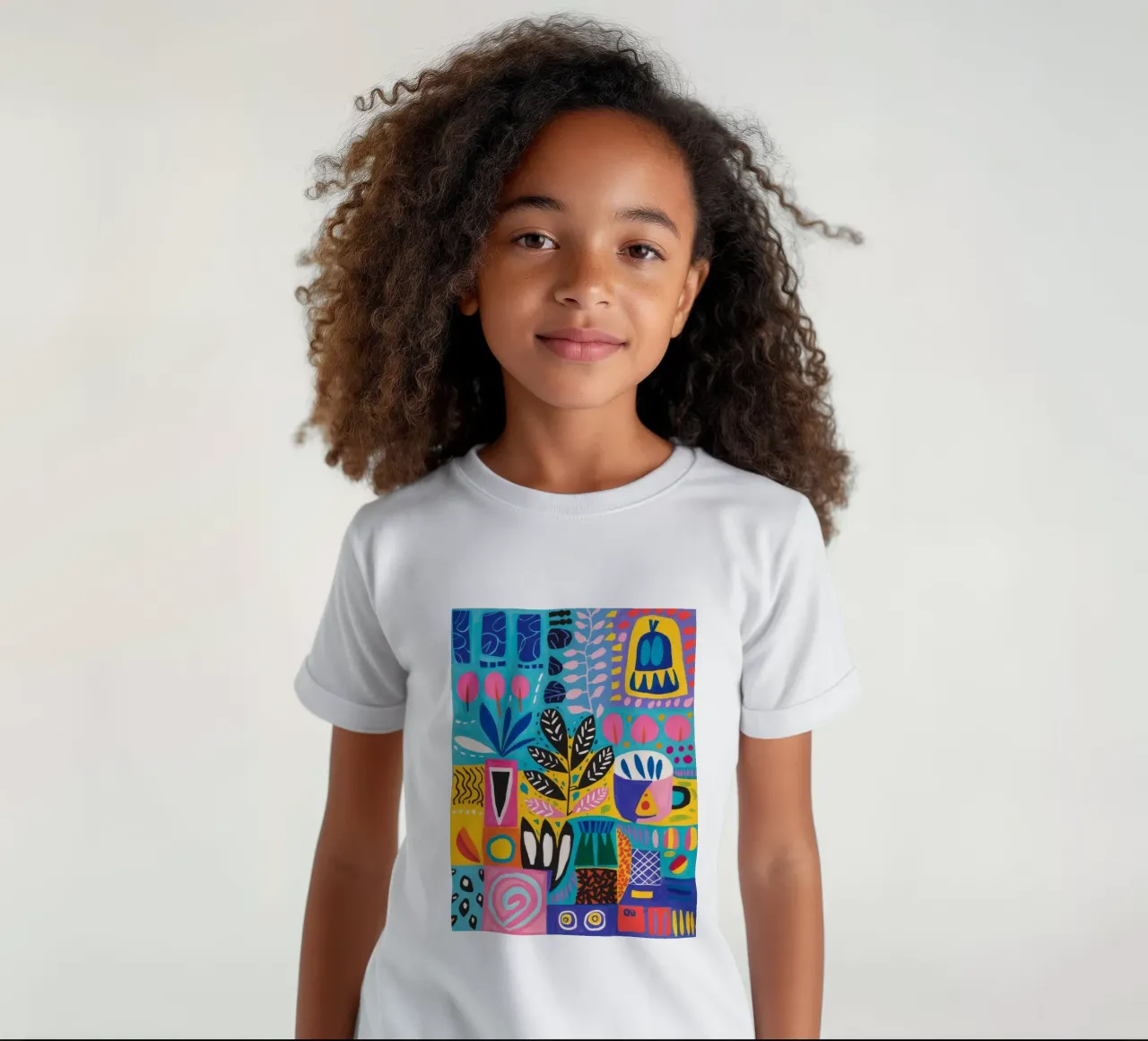 Armonia della natura modellata t-shirt bambini da Zep Layers
