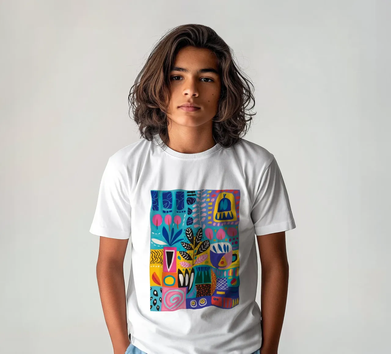 Armonia della natura modellata t-shirt bambini da Zep Layers