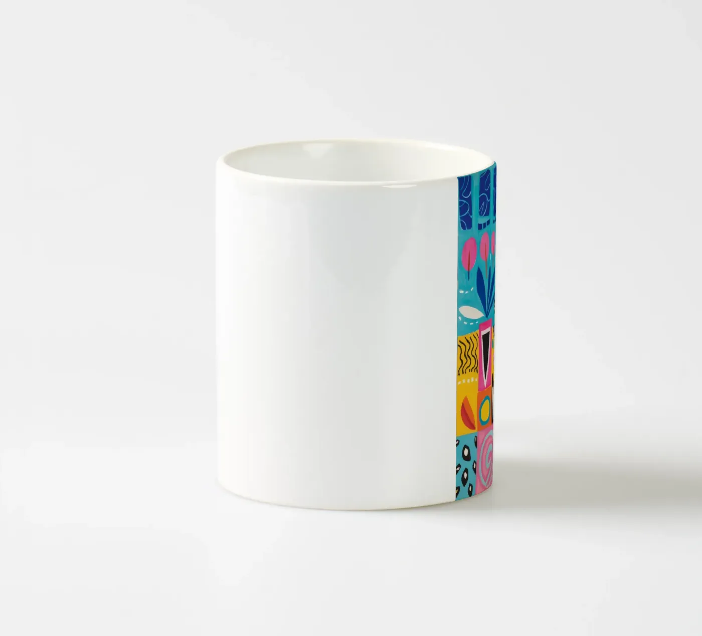 Patterned Nature Harmony ceramic mug by Zep Layers