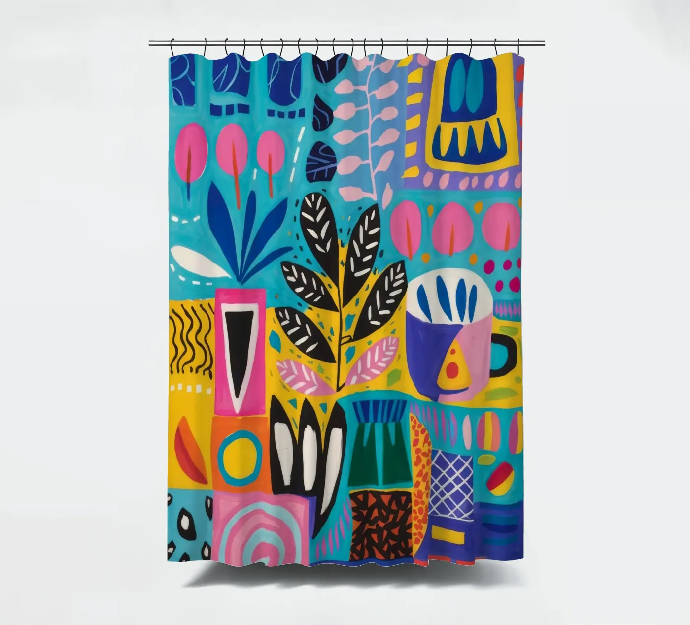 Patterned Nature Harmony Duschvorhang von Zep Layers