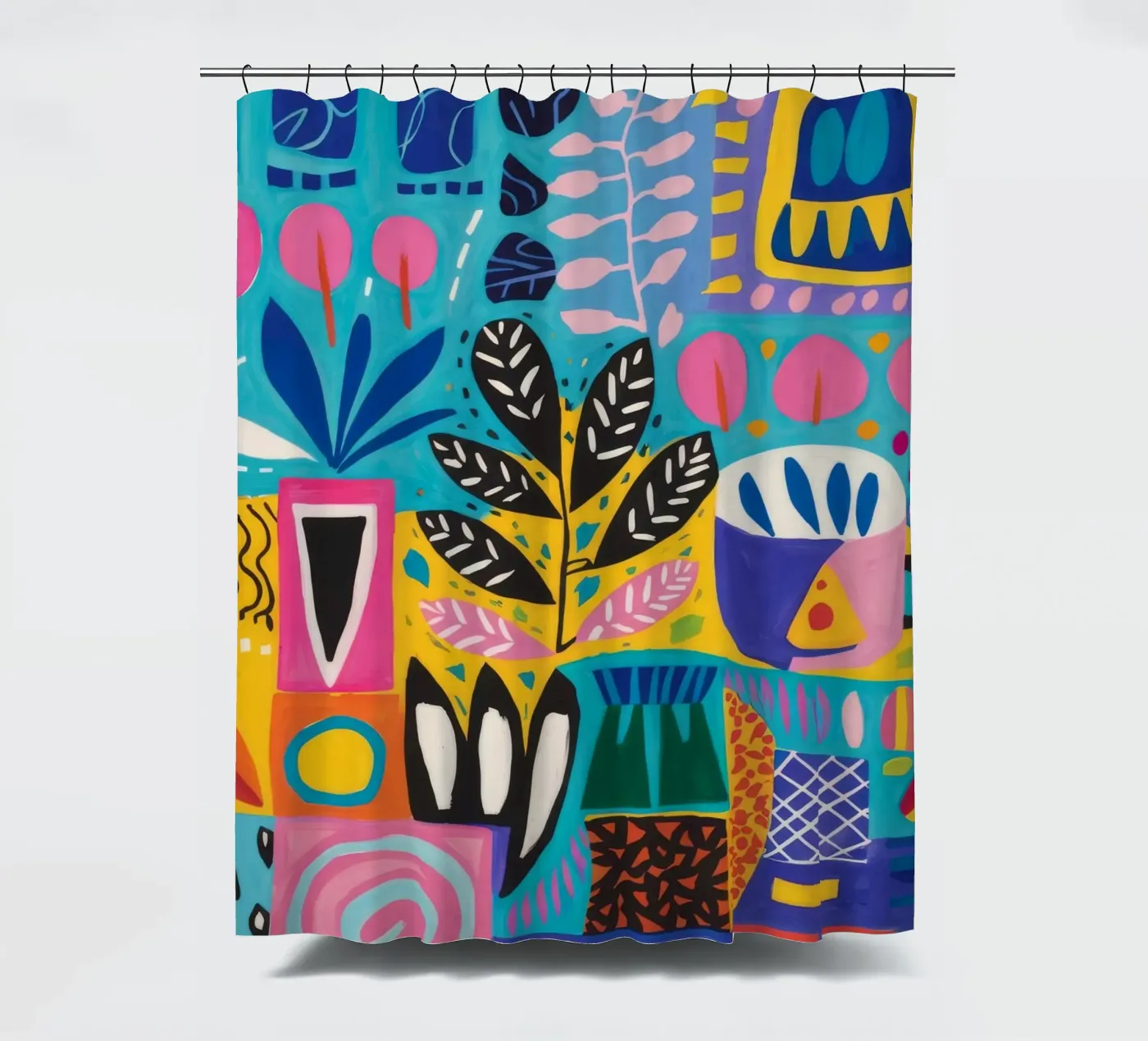 Patterned Nature Harmony Duschvorhang von Zep Layers