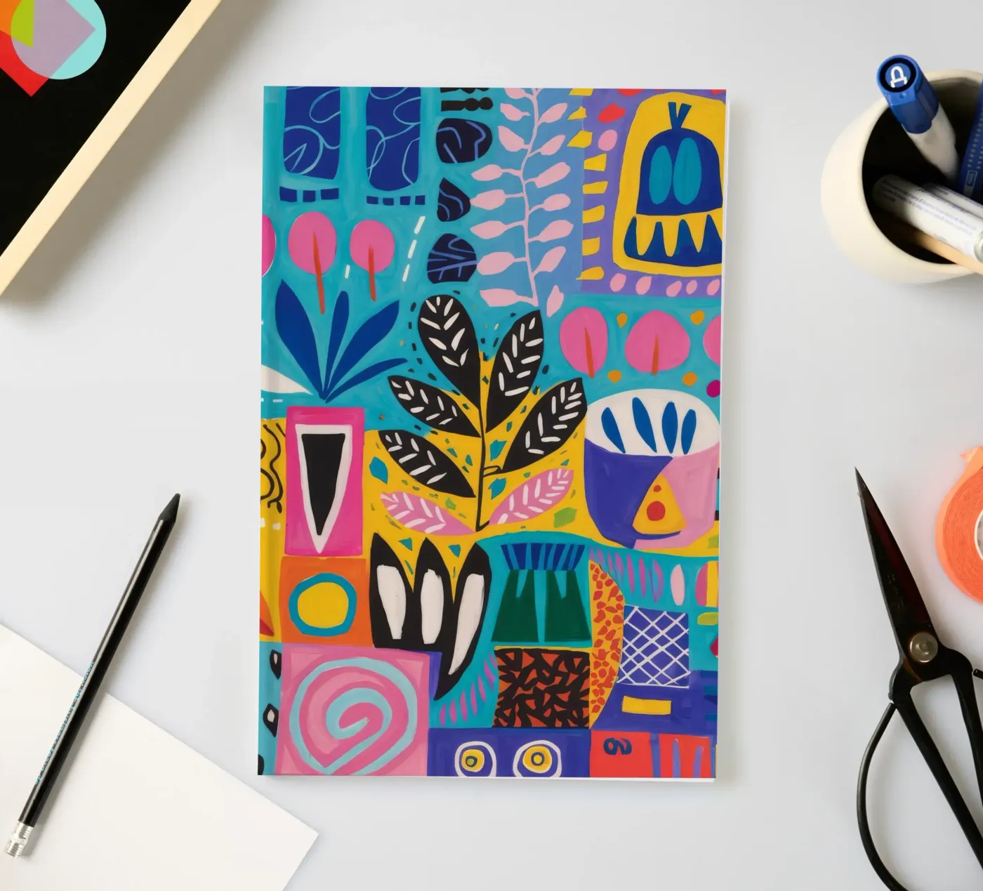 Patterned Nature Harmony notebook by Zep Layers