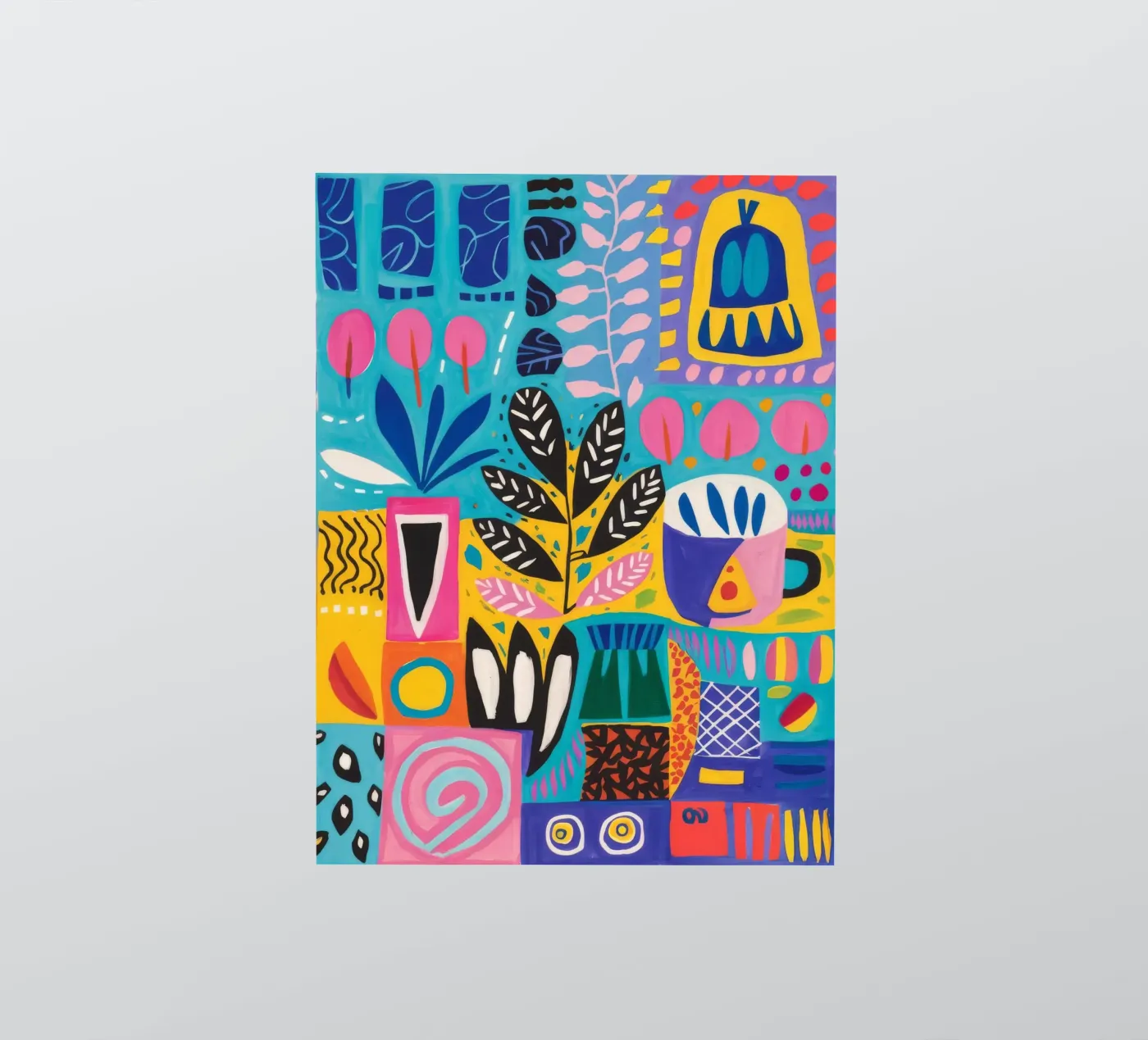 Patterned Nature Harmony Sticker von Zep Layers