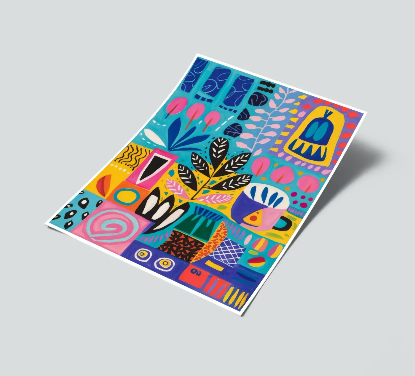 Patterned Nature Harmony sticker sheet by Zep Layers