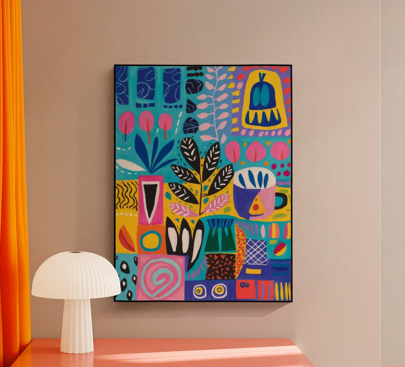 Patterned Nature Harmony acryl van Zep Layers