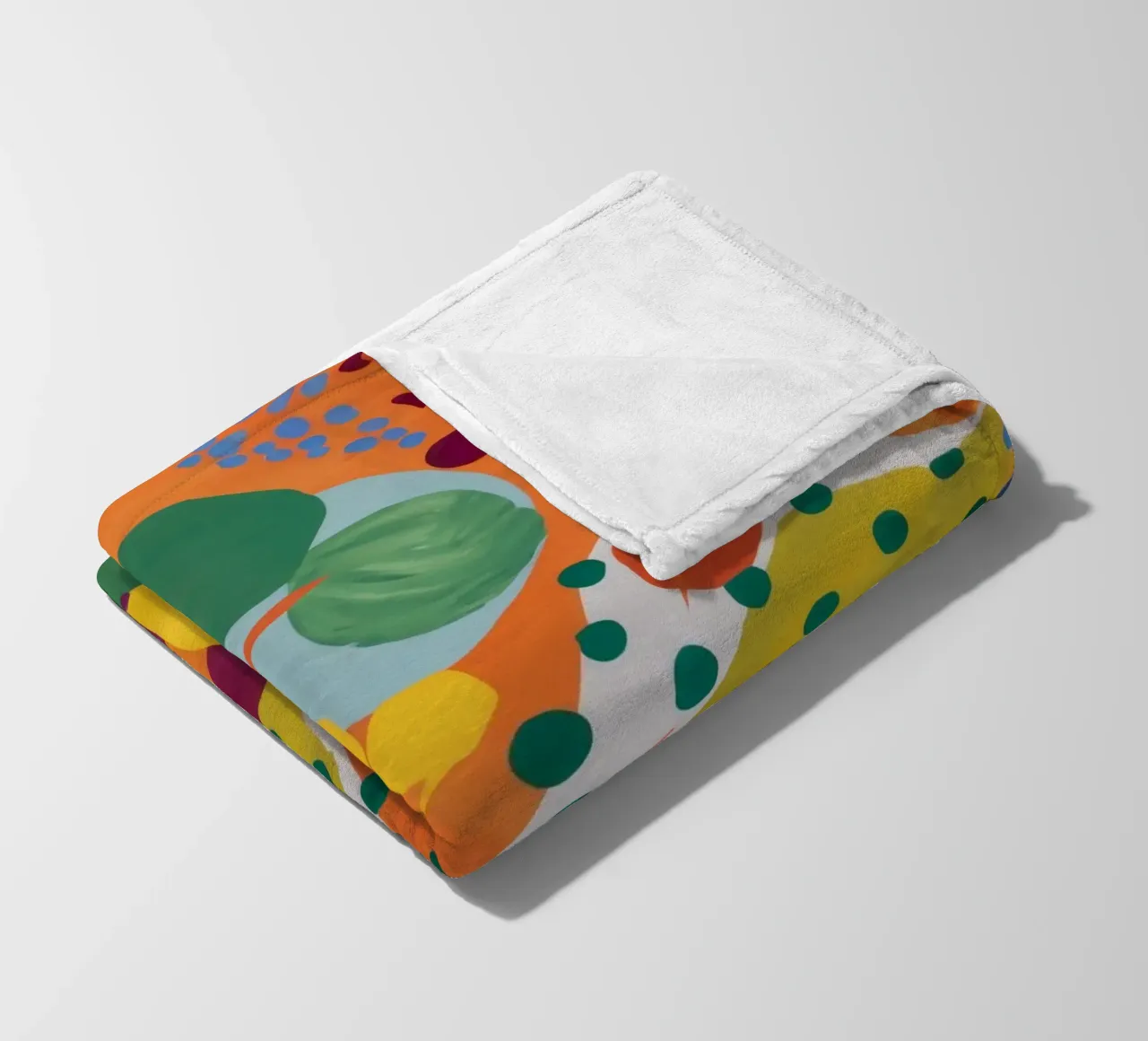 Bubble Bloom Festival fleece blanket by Zep Layers