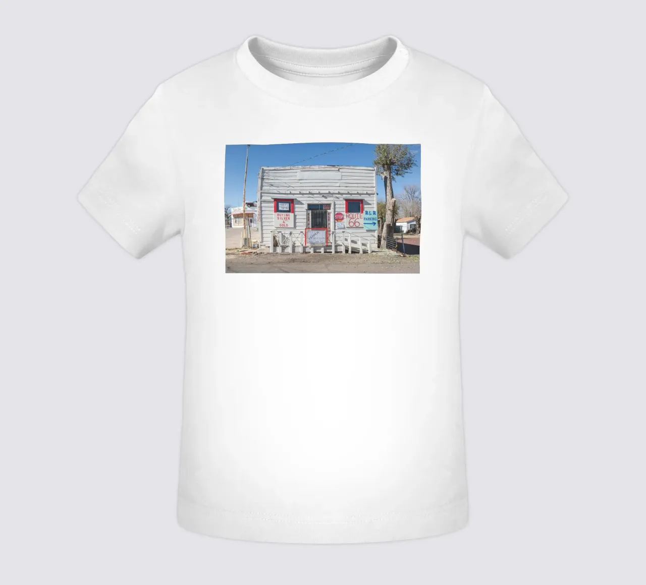 R and R Ash Fork Baby T-Shirt von Dave Hare Photography