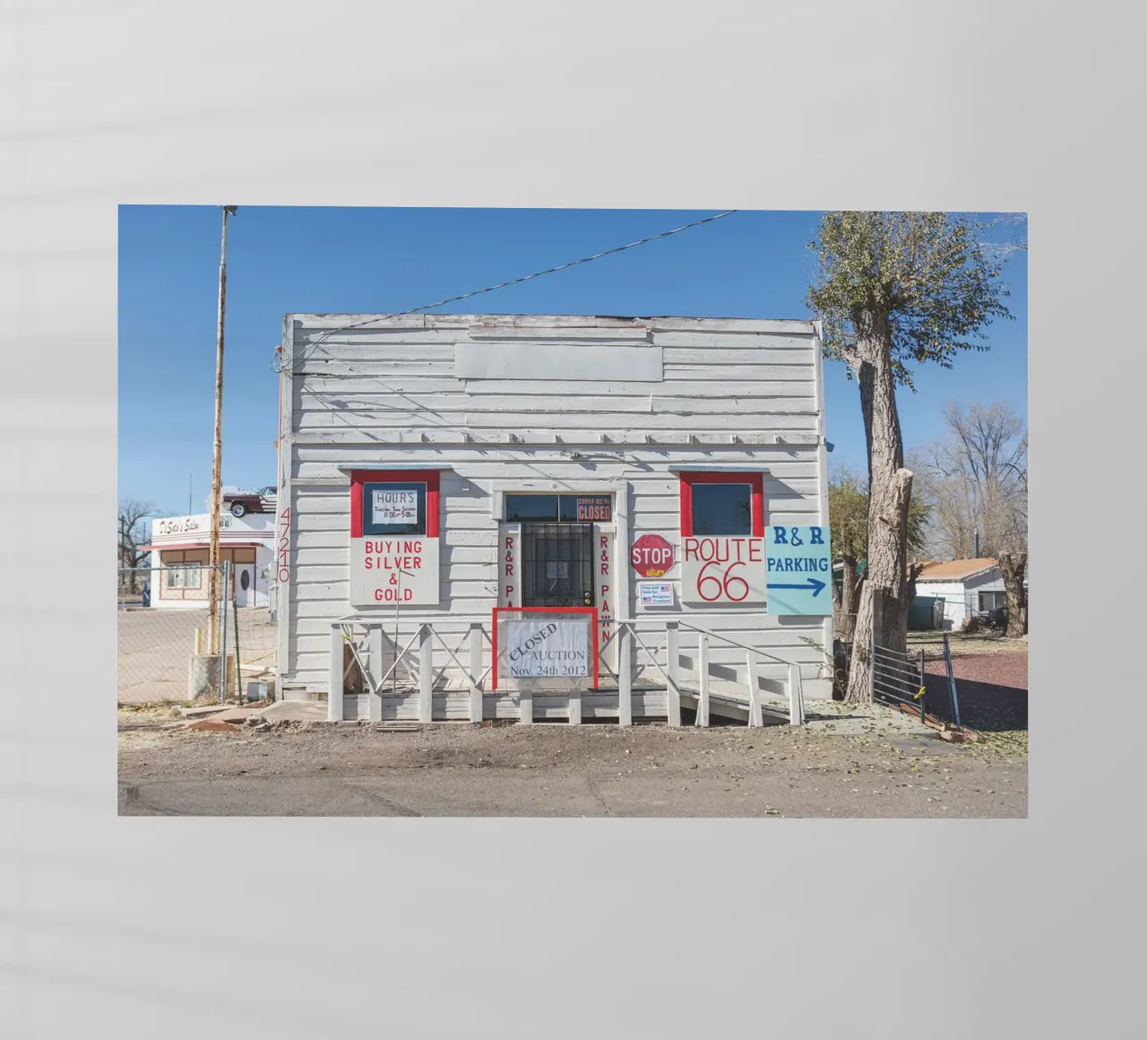 R and R Ash Fork pellicola backlit da Dave Hare Photography