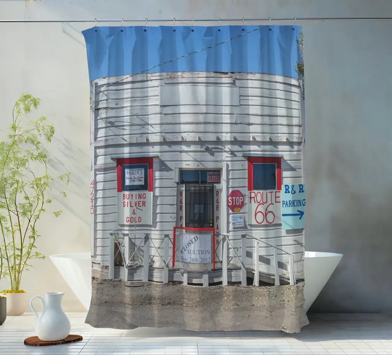 R and R Ash Fork tenda da doccia da Dave Hare Photography