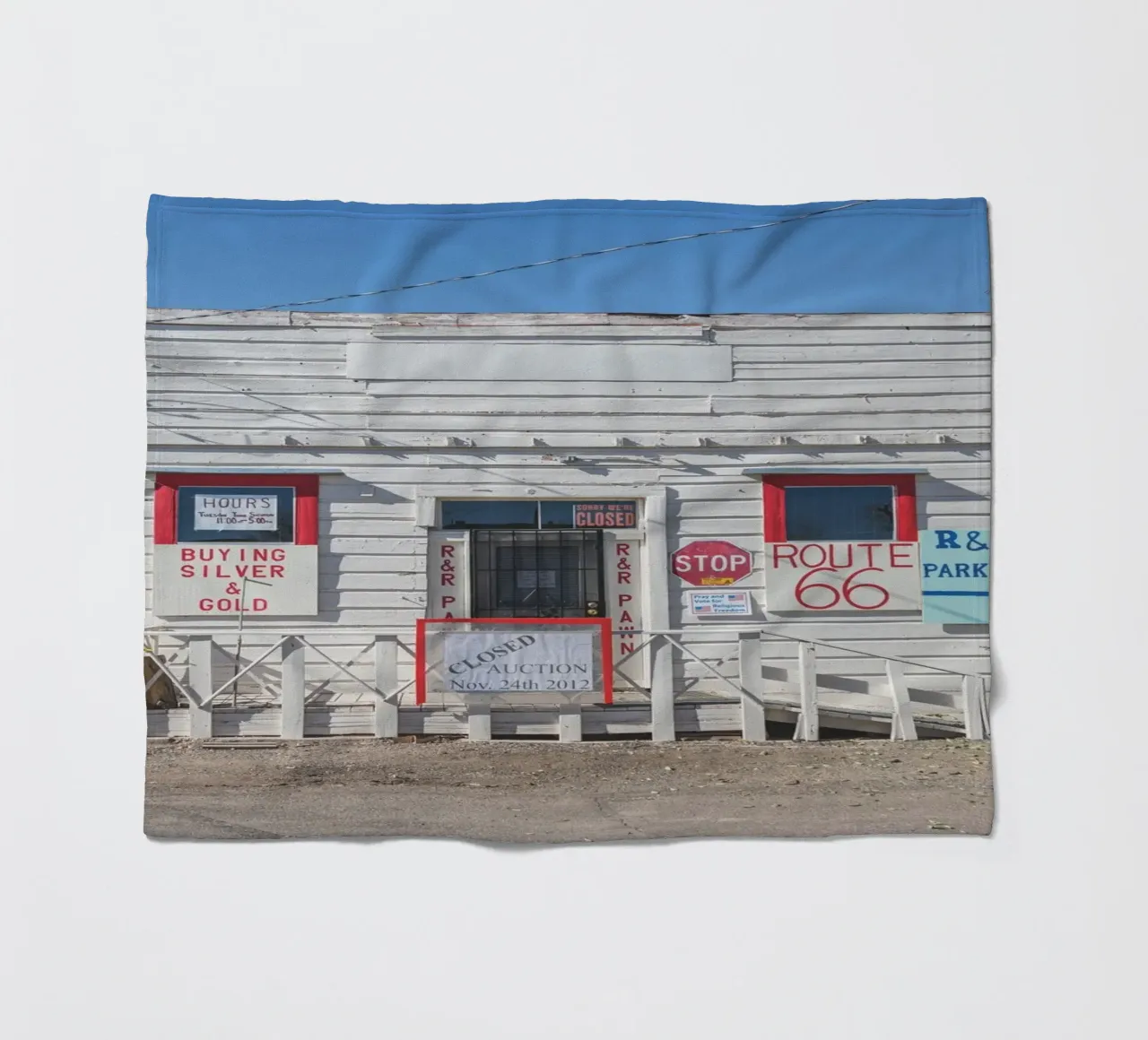 R and R Ash Fork coperta in pile da Dave Hare Photography