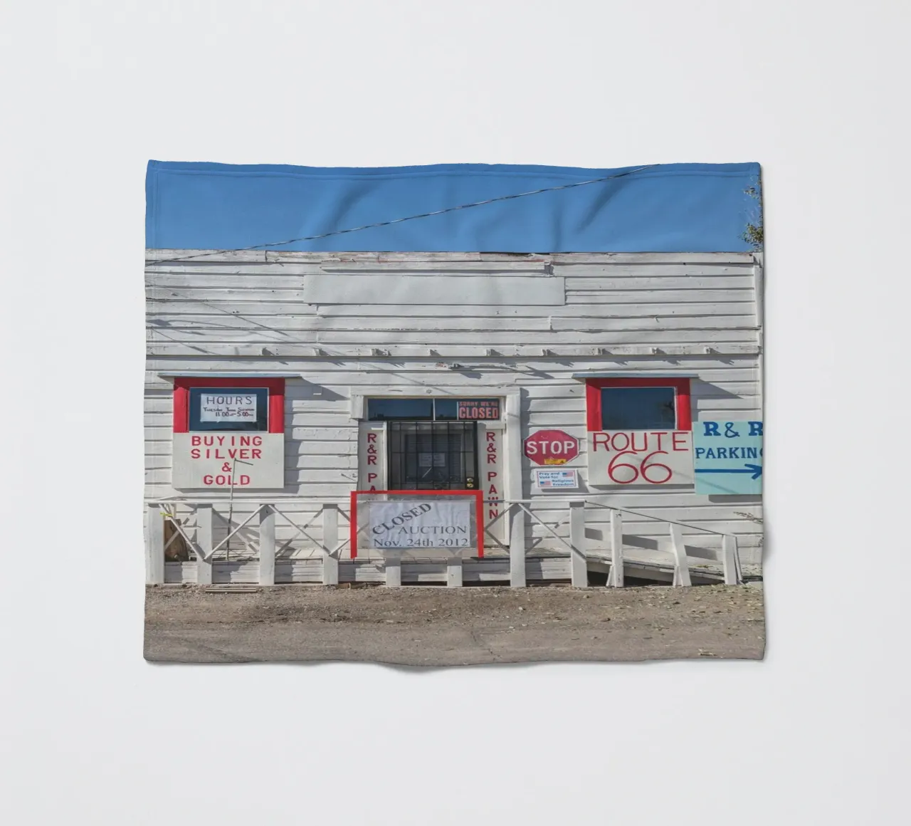 R and R Ash Fork coperta in pile da Dave Hare Photography