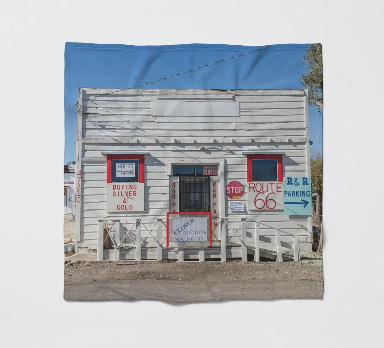 R and R Ash Fork coperta in pile da Dave Hare Photography