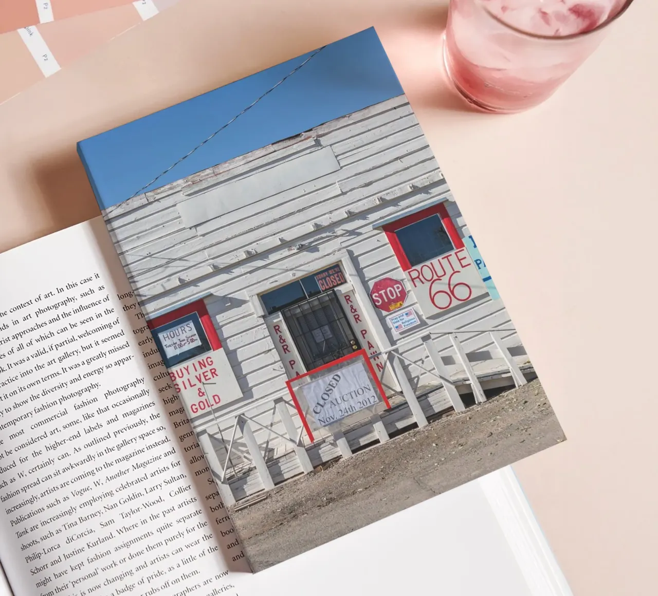 R and R Ash Fork notebook by Dave Hare Photography