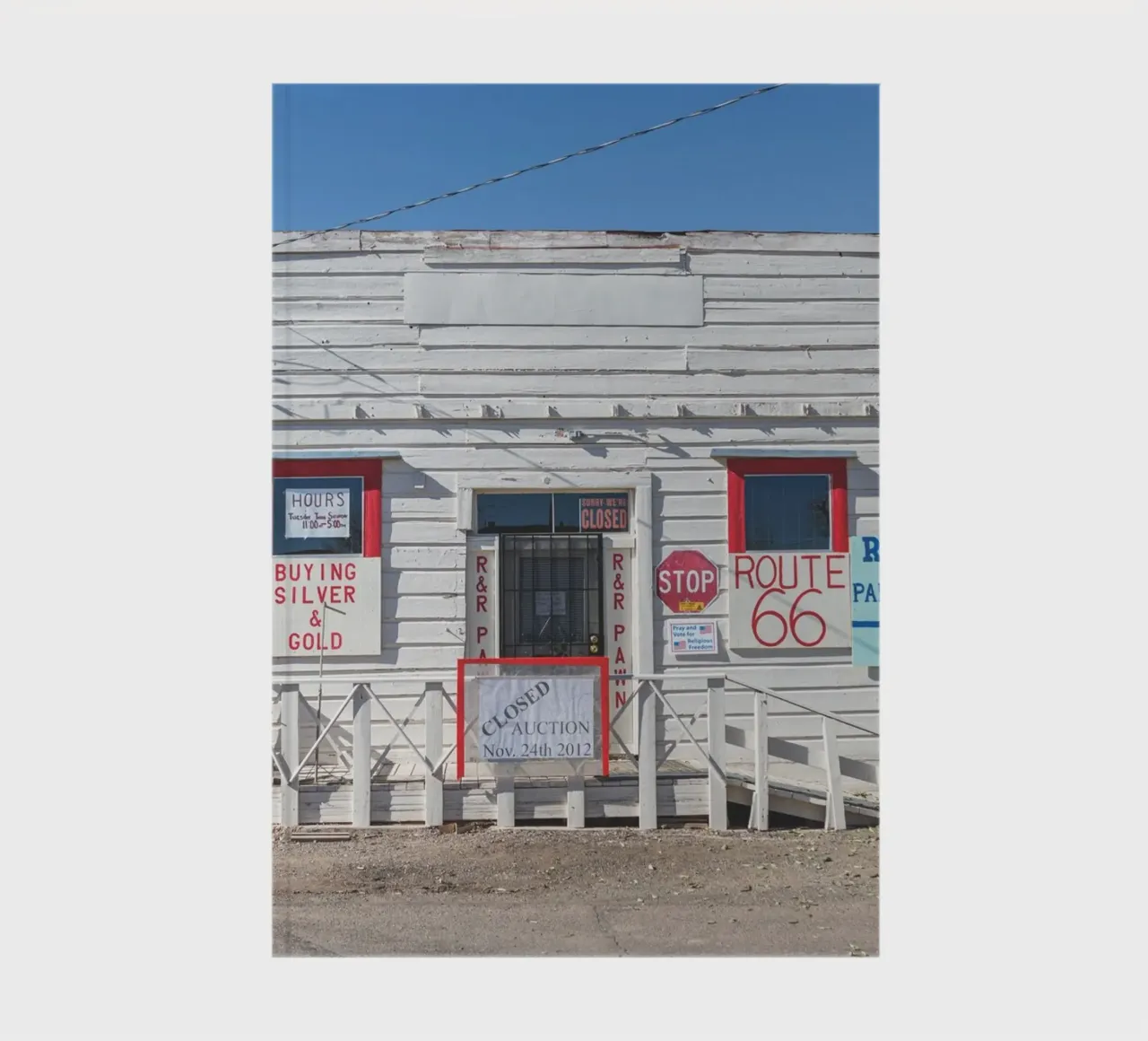 R and R Ash Fork notebook by Dave Hare Photography